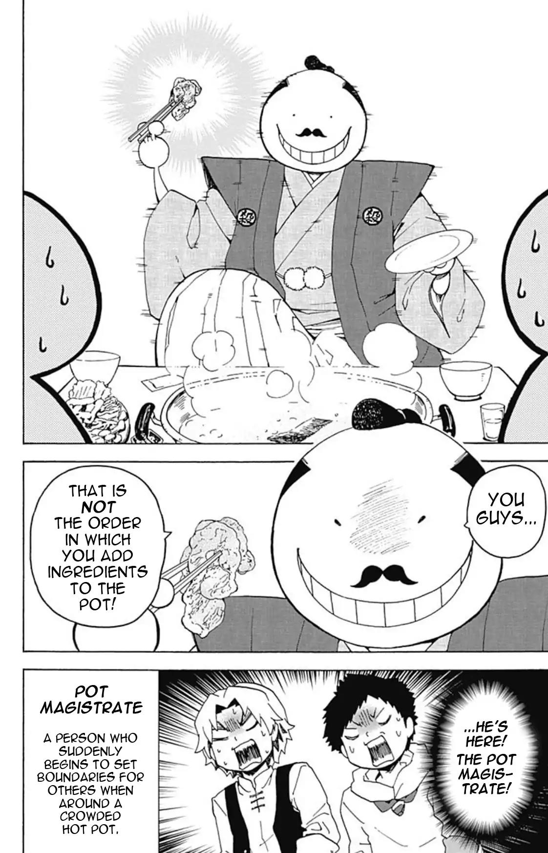 Ansatsu Kyoushitsu Spin-off Koro-sense Q! Chapter 16 page 11 - Chapter 16: Class E's Hot Pot Party