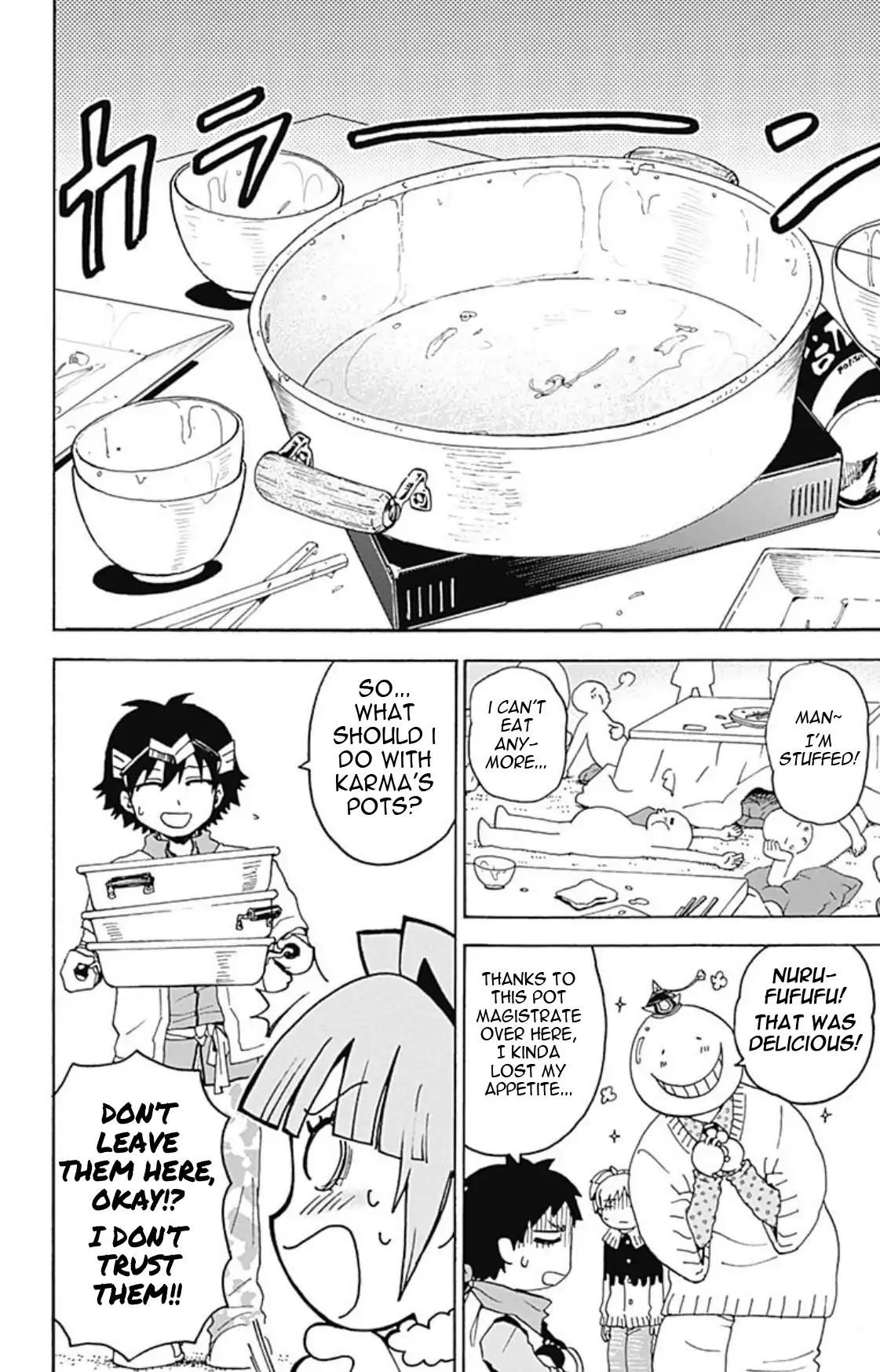 Ansatsu Kyoushitsu Spin-off Koro-sense Q! Chapter 16 page 17 - Chapter 16: Class E's Hot Pot Party