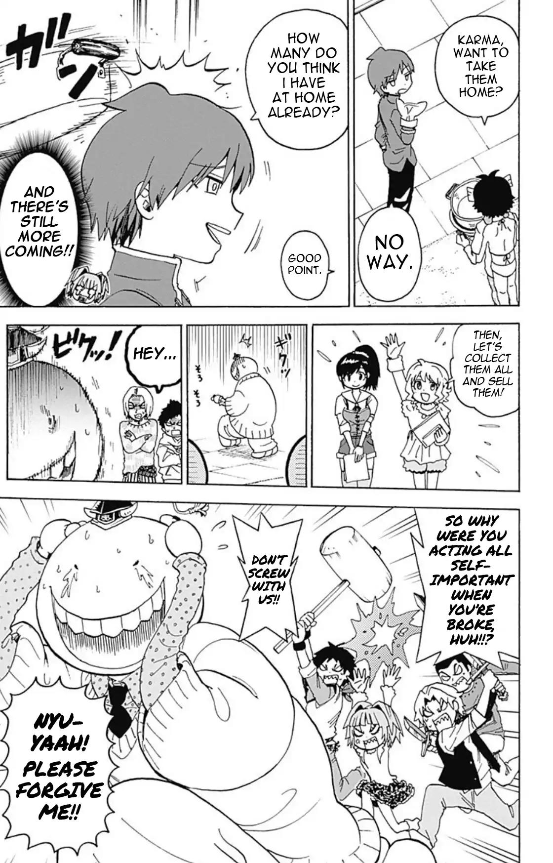 Ansatsu Kyoushitsu Spin-off Koro-sense Q! Chapter 16 page 18 - Chapter 16: Class E's Hot Pot Party