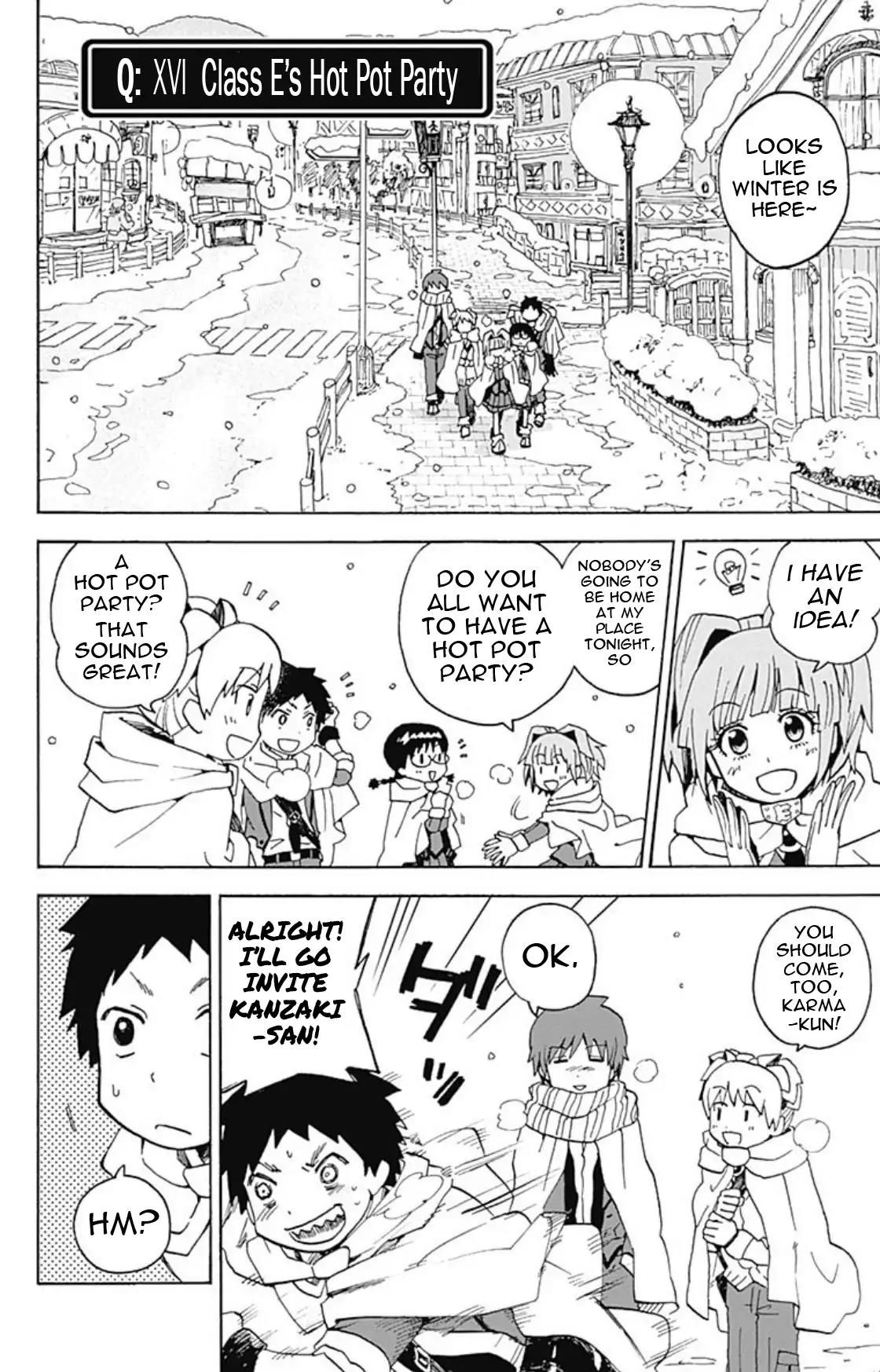 Ansatsu Kyoushitsu Spin-off Koro-sense Q! Chapter 16 page 3 - Chapter 16: Class E's Hot Pot Party