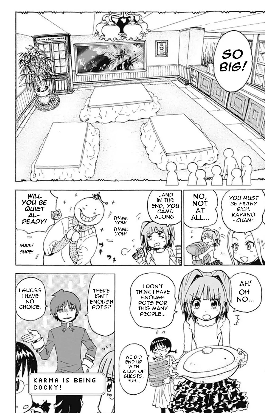 Ansatsu Kyoushitsu Spin-off Koro-sense Q! Chapter 16 page 7 - Chapter 16: Class E's Hot Pot Party