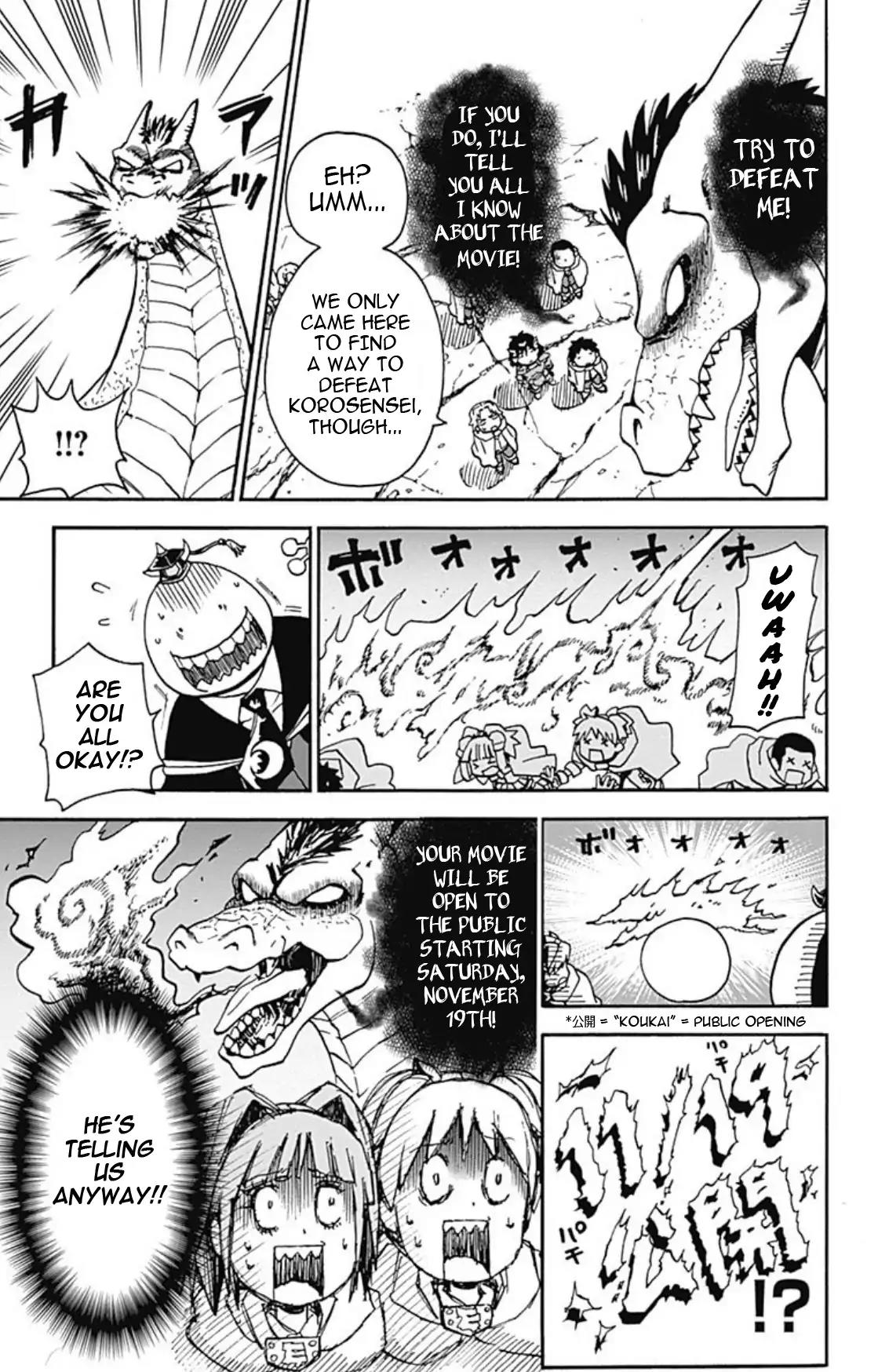 Ansatsu Kyoushitsu Spin-off Koro-sense Q! Chapter 17.5 page 3 - Chapter 17.5: Volume 3 Extras