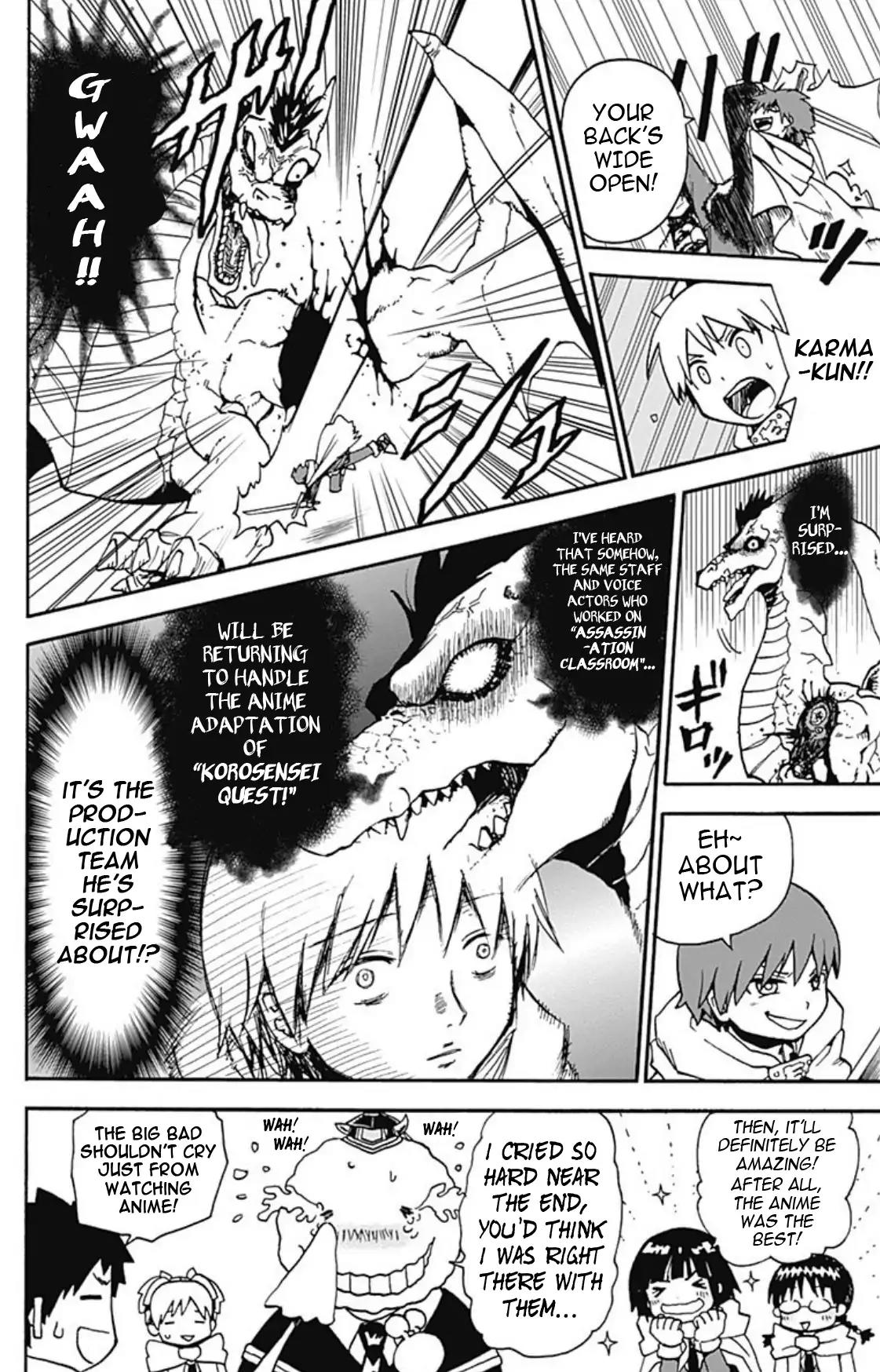 Ansatsu Kyoushitsu Spin-off Koro-sense Q! Chapter 17.5 page 4 - Chapter 17.5: Volume 3 Extras