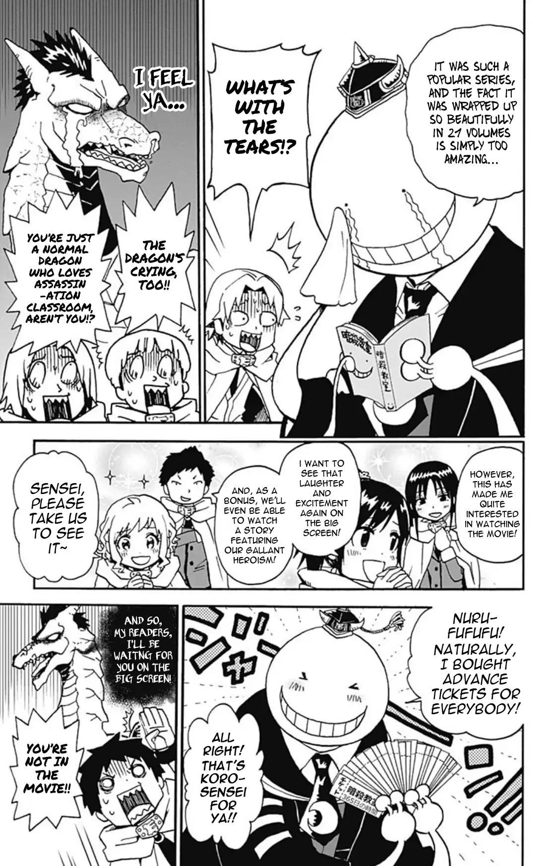 Ansatsu Kyoushitsu Spin-off Koro-sense Q! Chapter 17.5 page 5 - Chapter 17.5: Volume 3 Extras
