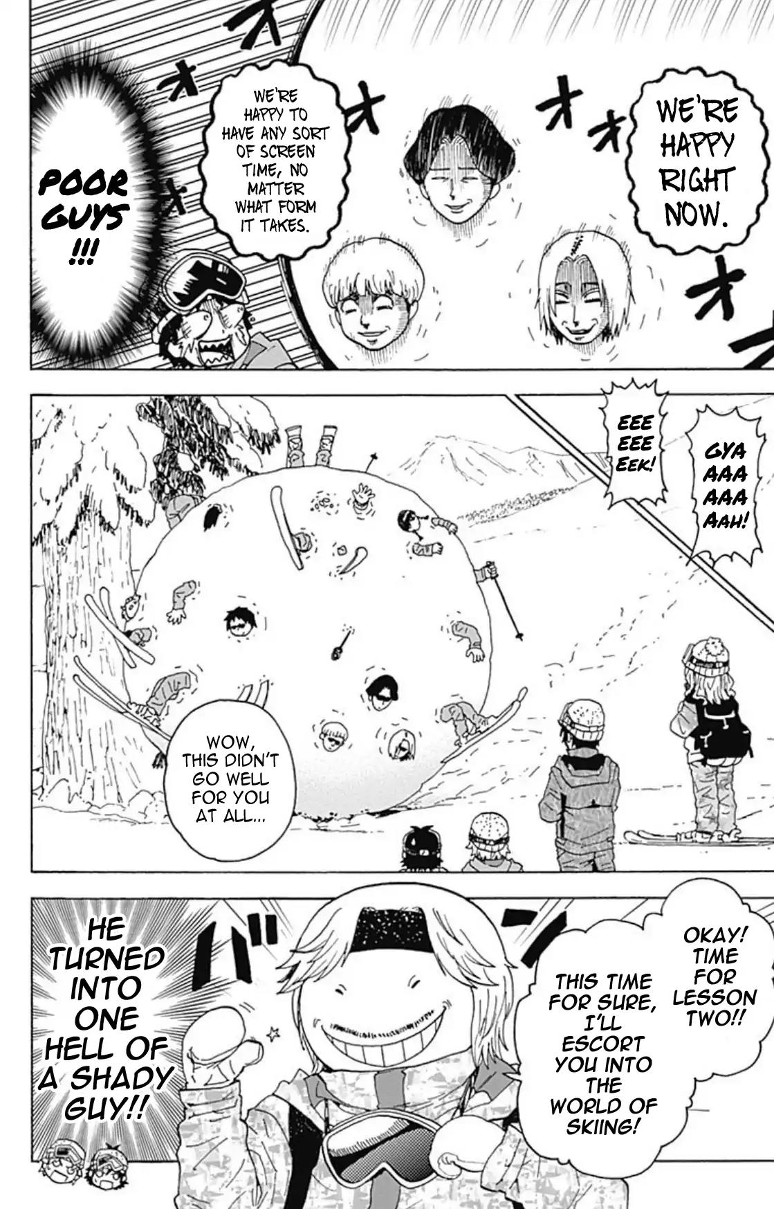 Ansatsu Kyoushitsu Spin-off Koro-sense Q! Chapter 17 page 11 - Chapter 17: Class E Skis