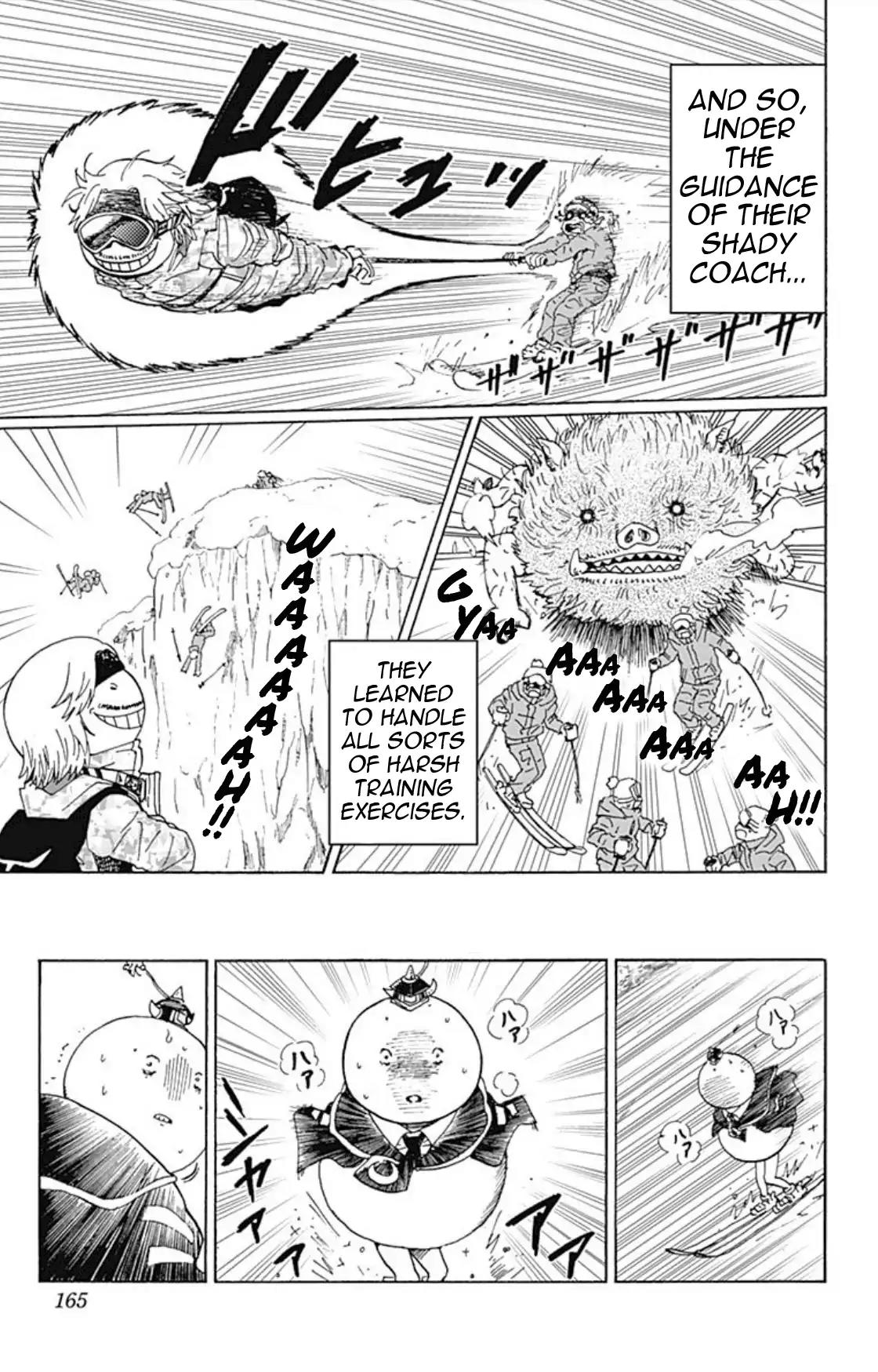 Ansatsu Kyoushitsu Spin-off Koro-sense Q! Chapter 17 page 12 - Chapter 17: Class E Skis