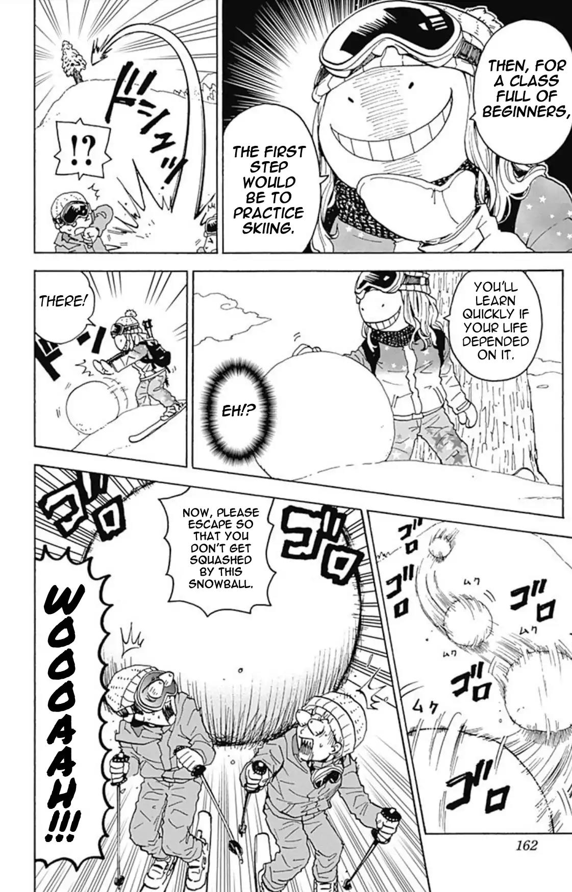 Ansatsu Kyoushitsu Spin-off Koro-sense Q! Chapter 17 page 9 - Chapter 17: Class E Skis