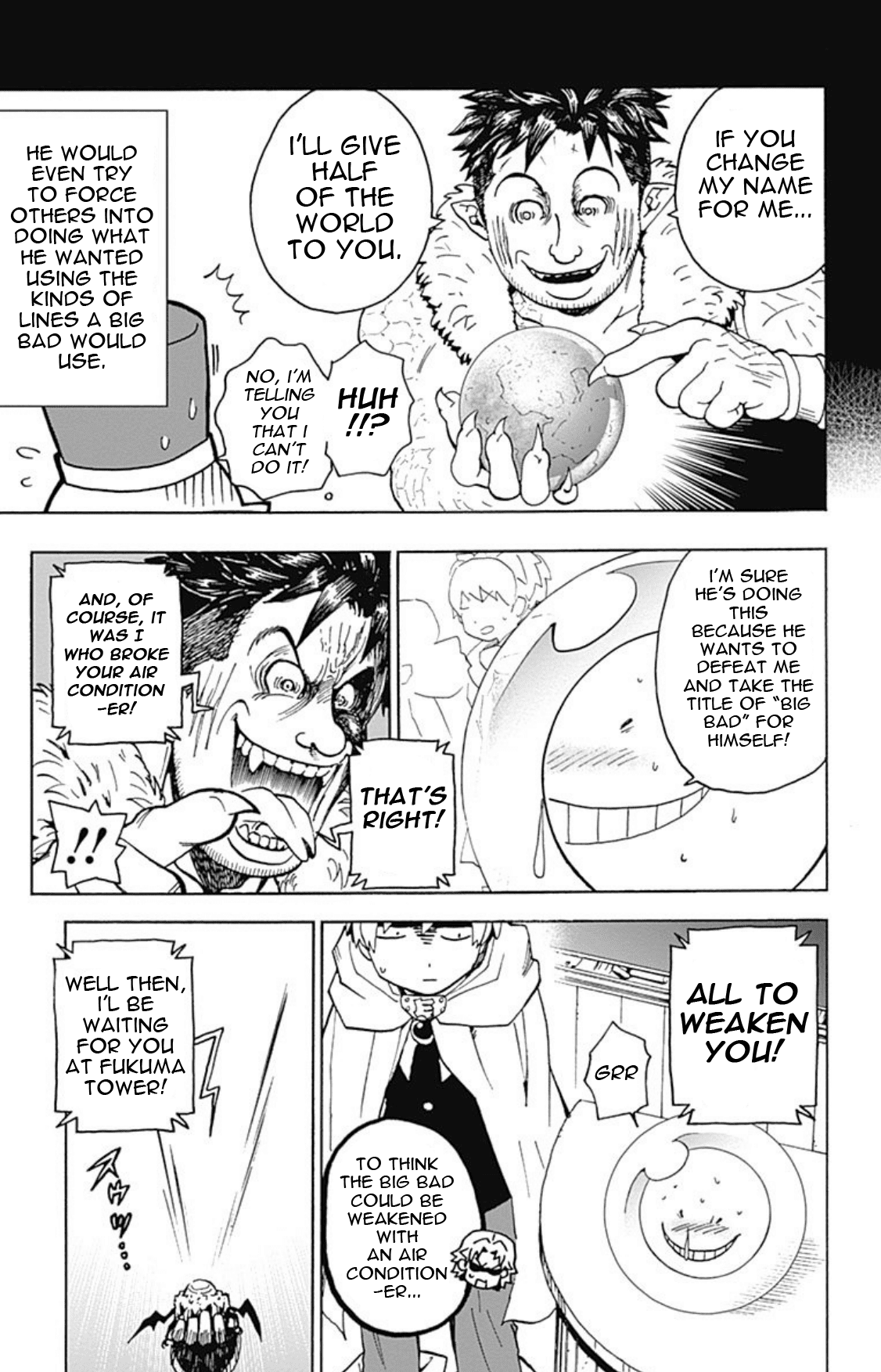 Ansatsu Kyoushitsu Spin-off Koro-sense Q! Chapter 18 page 11 - Chapter 18: Takaoka, The Beast King