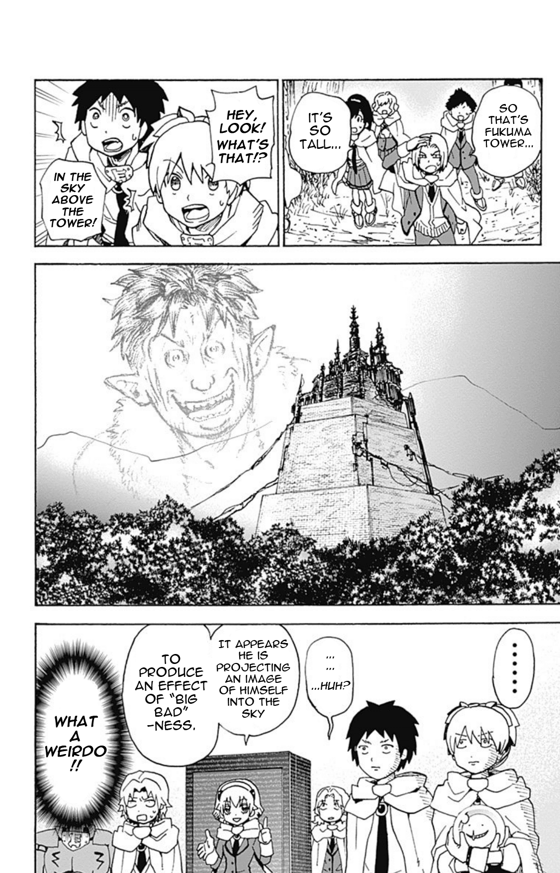 Ansatsu Kyoushitsu Spin-off Koro-sense Q! Chapter 18 page 14 - Chapter 18: Takaoka, The Beast King
