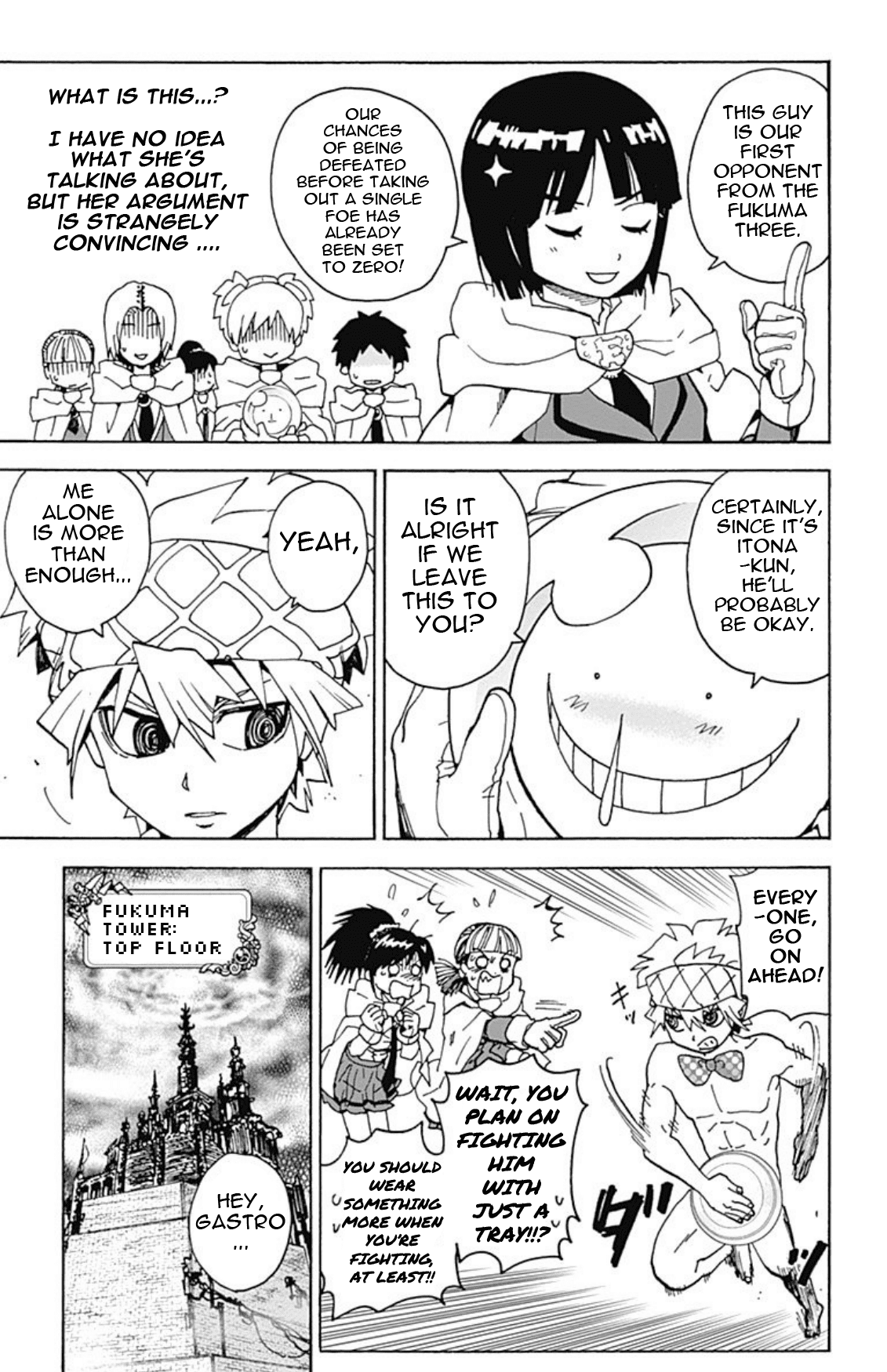 Ansatsu Kyoushitsu Spin-off Koro-sense Q! Chapter 18 page 19 - Chapter 18: Takaoka, The Beast King