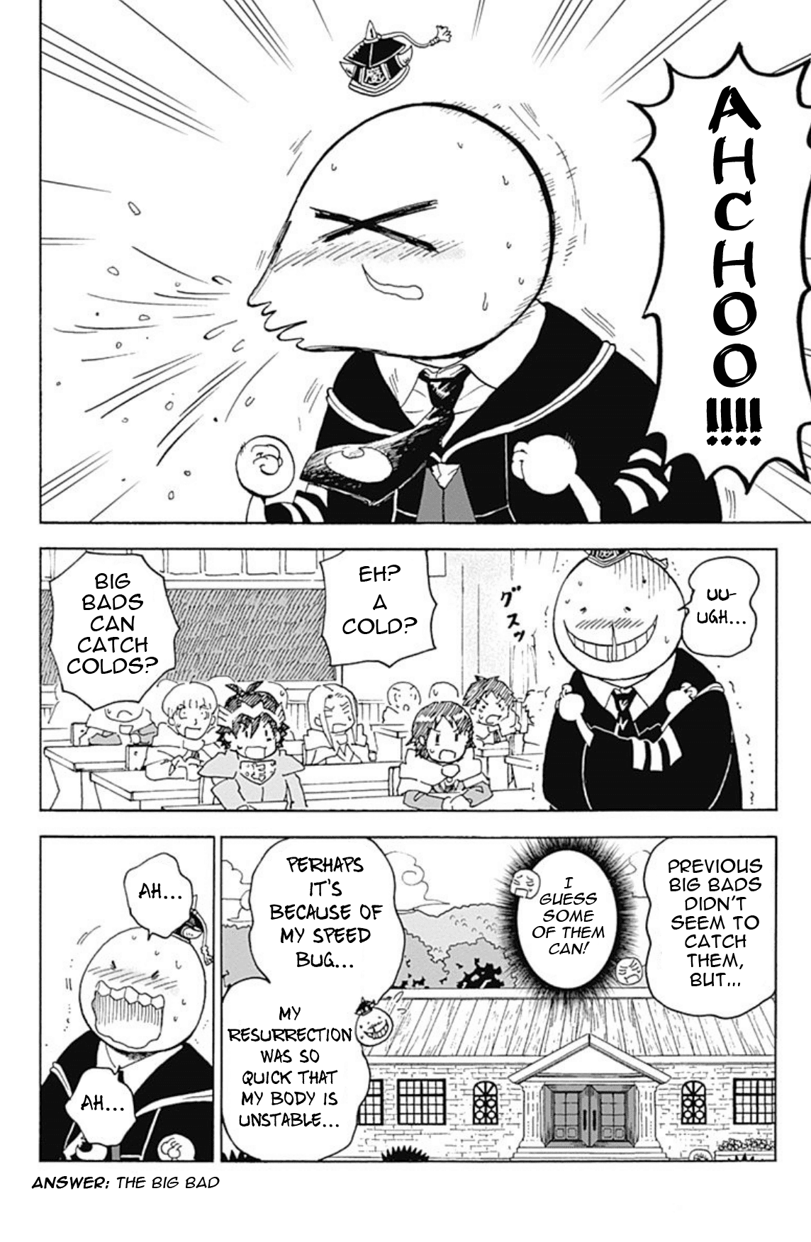 Ansatsu Kyoushitsu Spin-off Koro-sense Q! Chapter 18 page 2 - Chapter 18: Takaoka, The Beast King