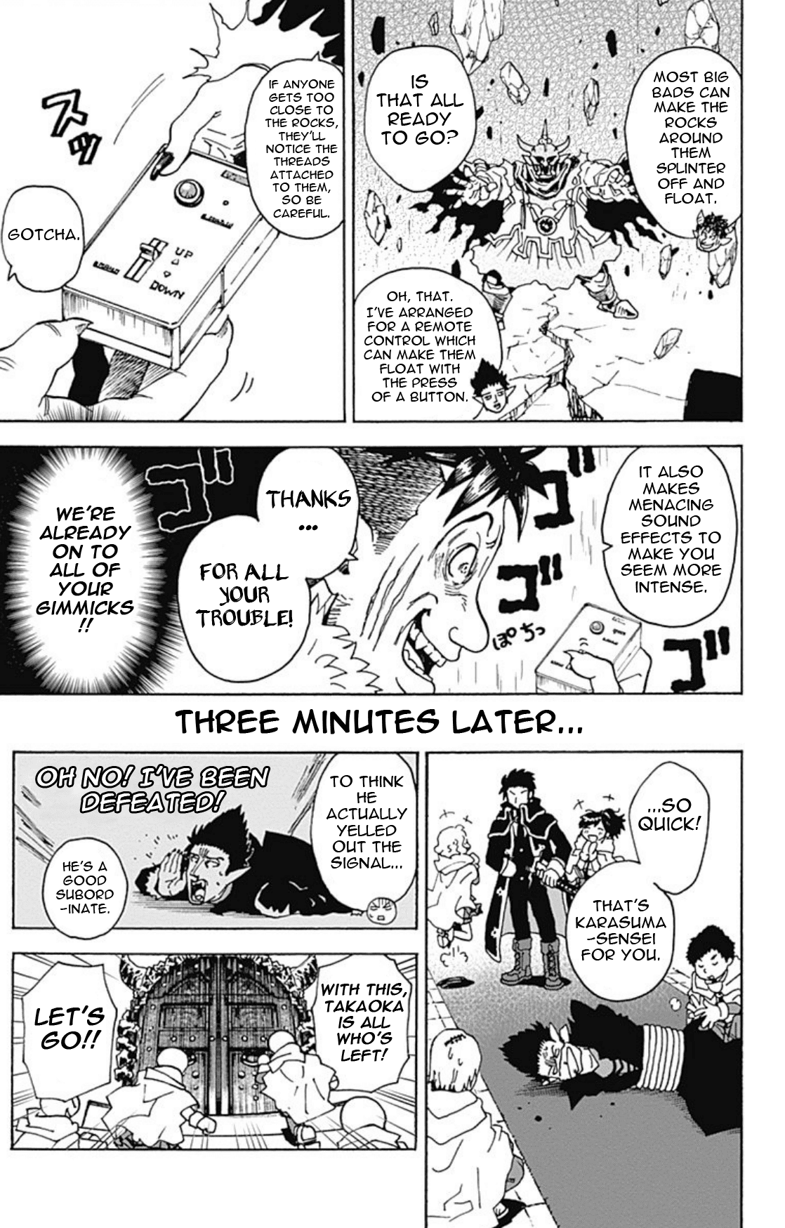 Ansatsu Kyoushitsu Spin-off Koro-sense Q! Chapter 18 page 25 - Chapter 18: Takaoka, The Beast King