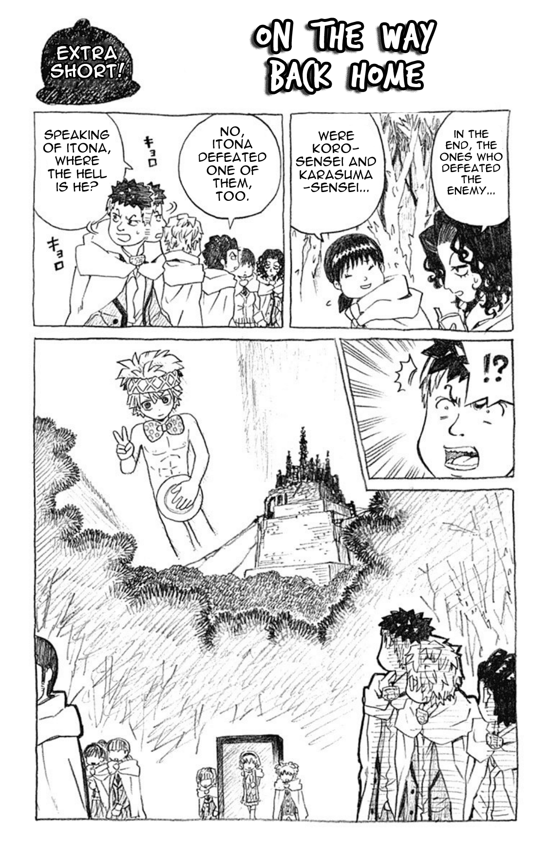 Ansatsu Kyoushitsu Spin-off Koro-sense Q! Chapter 18 page 32 - Chapter 18: Takaoka, The Beast King
