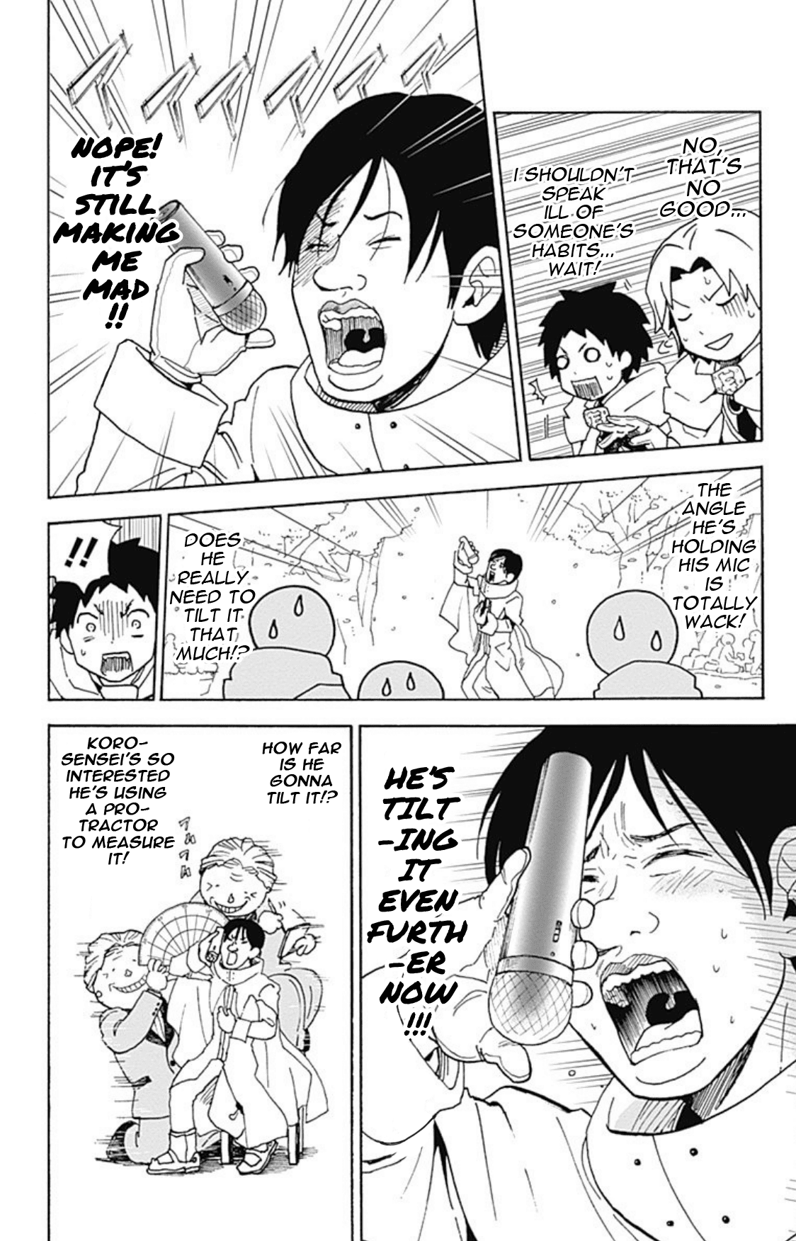 Ansatsu Kyoushitsu Spin-off Koro-sense Q! Chapter 19 page 10 - Chapter 19: Class E Goes Flower Viewing