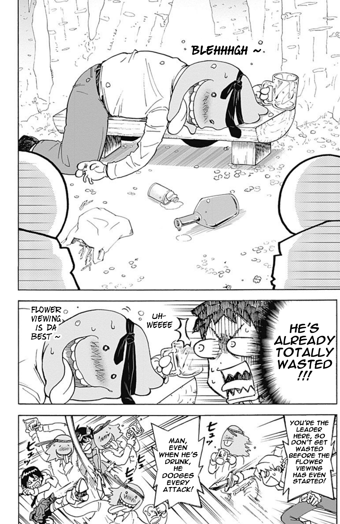 Ansatsu Kyoushitsu Spin-off Koro-sense Q! Chapter 19 page 2 - Chapter 19: Class E Goes Flower Viewing