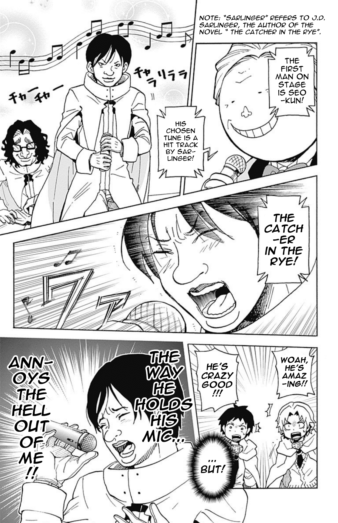 Ansatsu Kyoushitsu Spin-off Koro-sense Q! Chapter 19 page 9 - Chapter 19: Class E Goes Flower Viewing