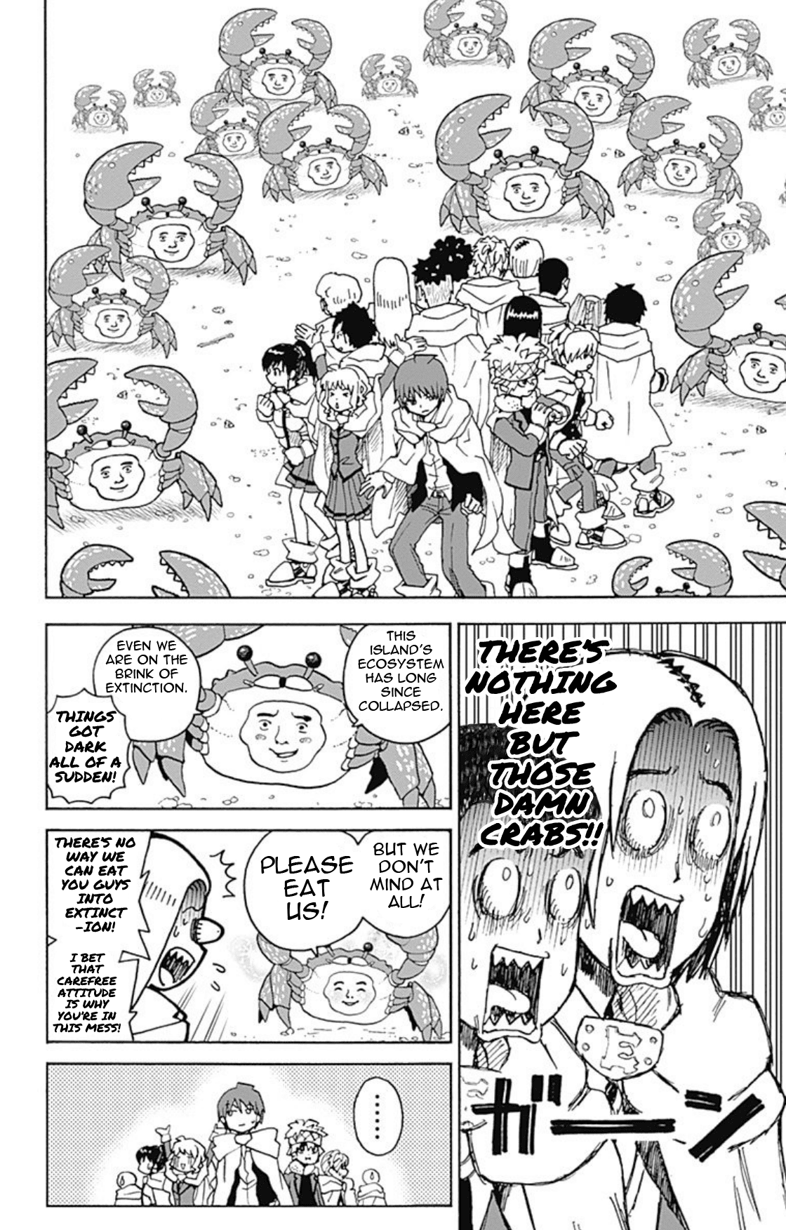 Ansatsu Kyoushitsu Spin-off Koro-sense Q! Chapter 20 page 10 - Chapter 20: Class E's Castaway Adventure