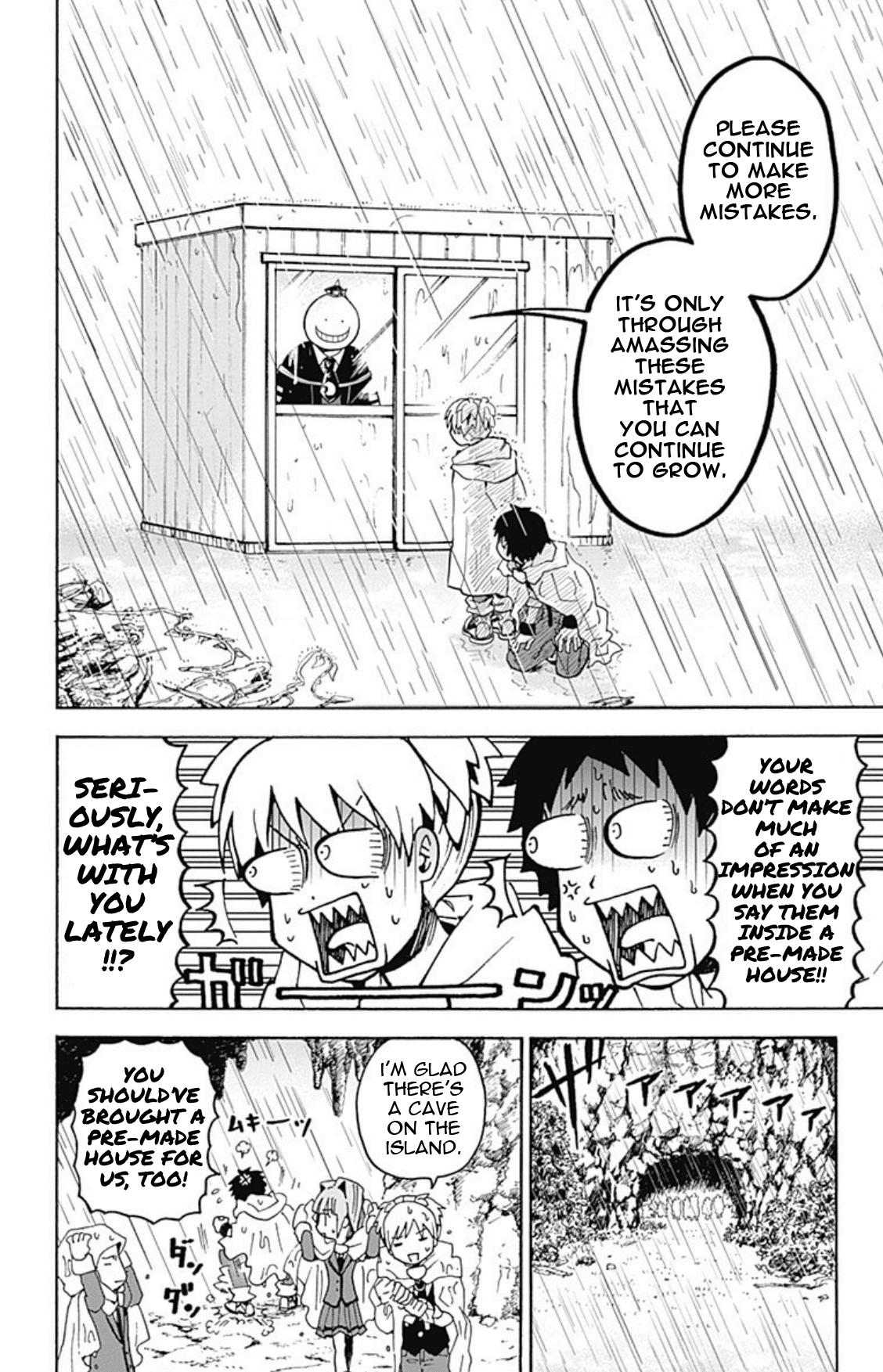 Ansatsu Kyoushitsu Spin-off Koro-sense Q! Chapter 20 page 16 - Chapter 20: Class E's Castaway Adventure