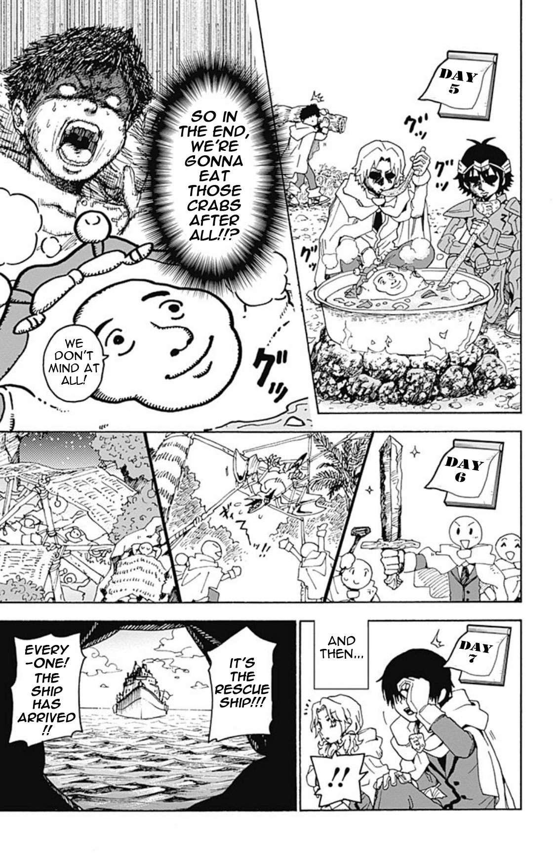Ansatsu Kyoushitsu Spin-off Koro-sense Q! Chapter 20 page 19 - Chapter 20: Class E's Castaway Adventure