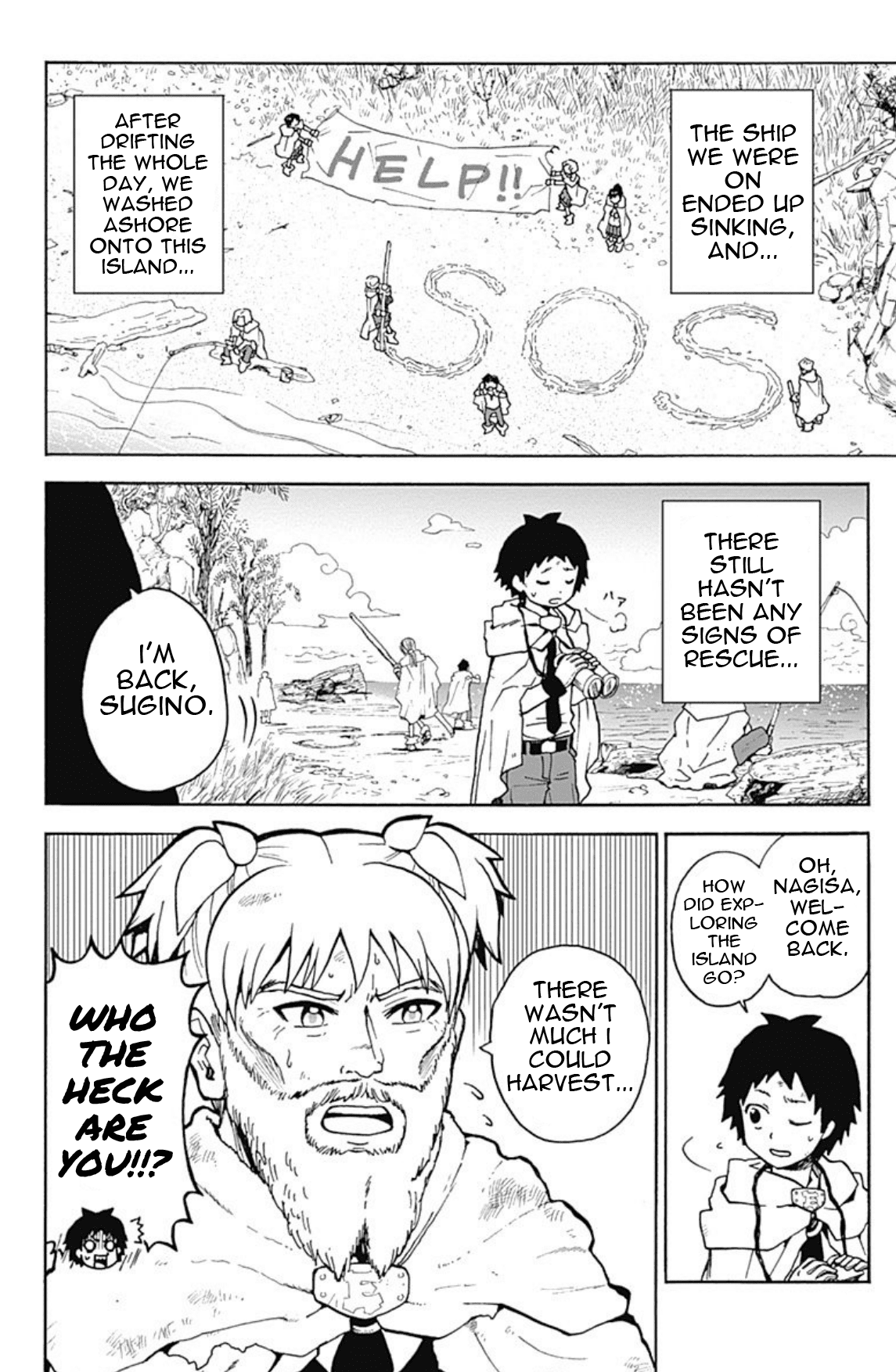 Ansatsu Kyoushitsu Spin-off Koro-sense Q! Chapter 20 page 2 - Chapter 20: Class E's Castaway Adventure