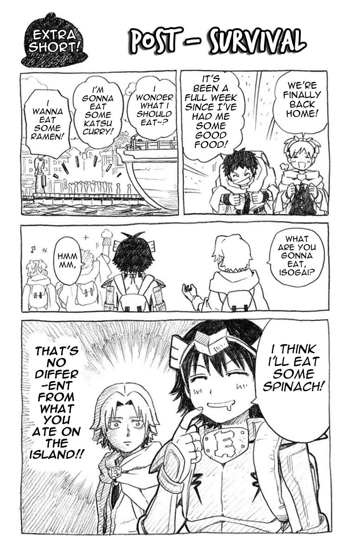 Ansatsu Kyoushitsu Spin-off Koro-sense Q! Chapter 20 page 22 - Chapter 20: Class E's Castaway Adventure