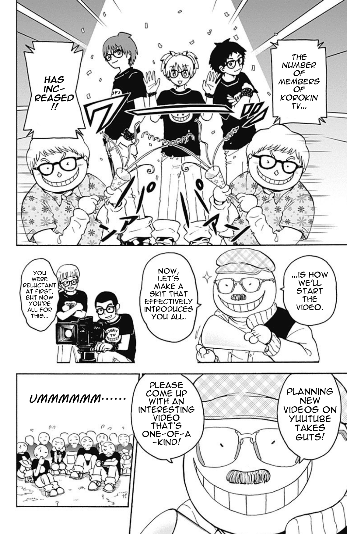 Ansatsu Kyoushitsu Spin-off Koro-sense Q! Chapter 21 page 12 - Chapter 21: Class E & YuuTube