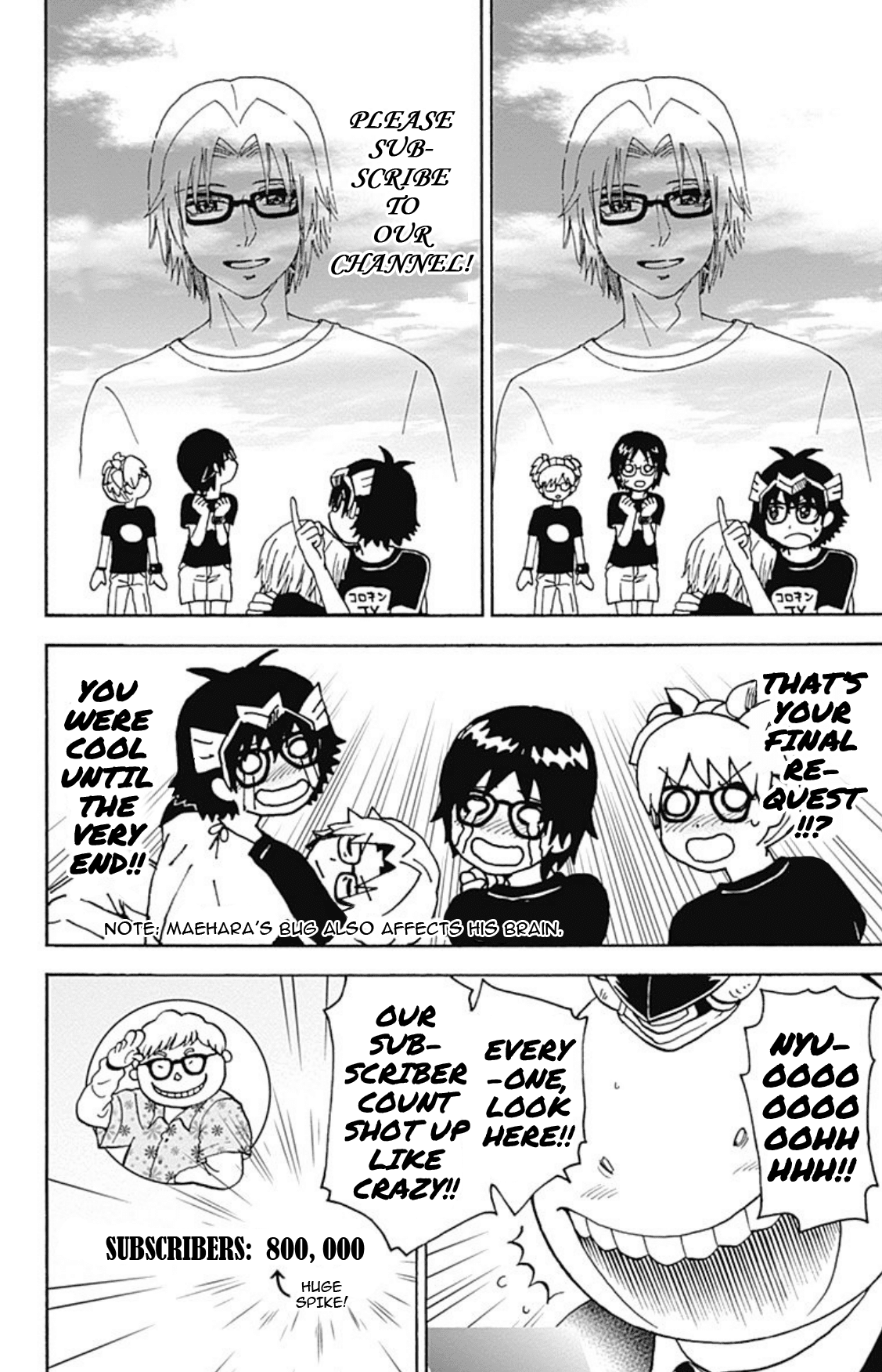 Ansatsu Kyoushitsu Spin-off Koro-sense Q! Chapter 21 page 16 - Chapter 21: Class E & YuuTube