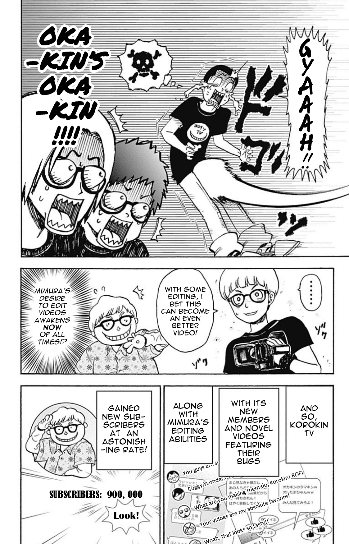 Ansatsu Kyoushitsu Spin-off Koro-sense Q! Chapter 21 page 20 - Chapter 21: Class E & YuuTube