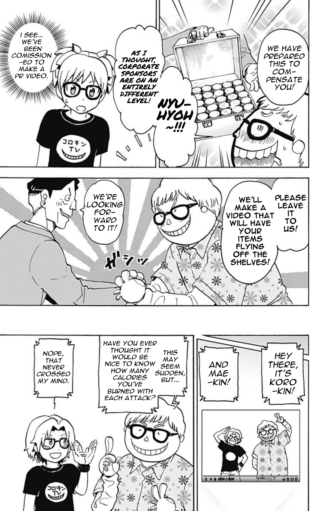 Ansatsu Kyoushitsu Spin-off Koro-sense Q! Chapter 21 page 23 - Chapter 21: Class E & YuuTube