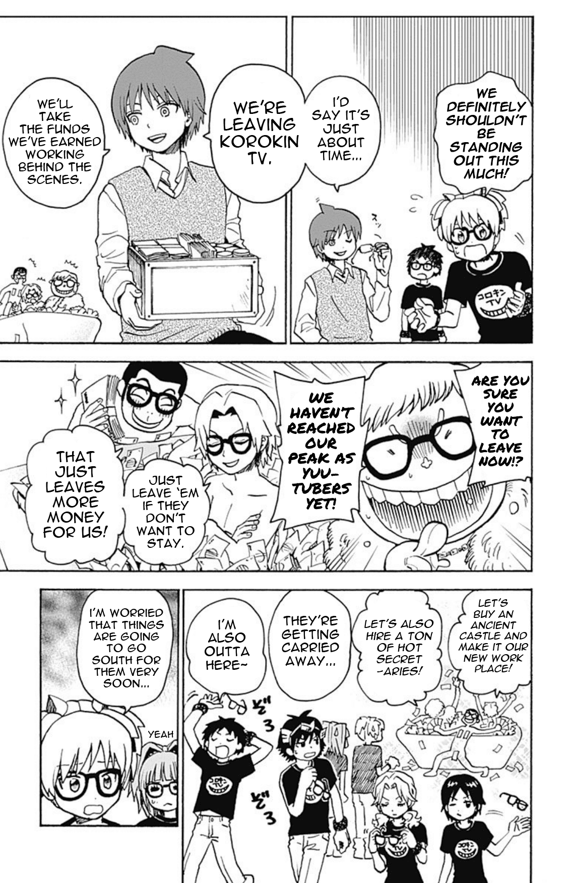 Ansatsu Kyoushitsu Spin-off Koro-sense Q! Chapter 21 page 27 - Chapter 21: Class E & YuuTube