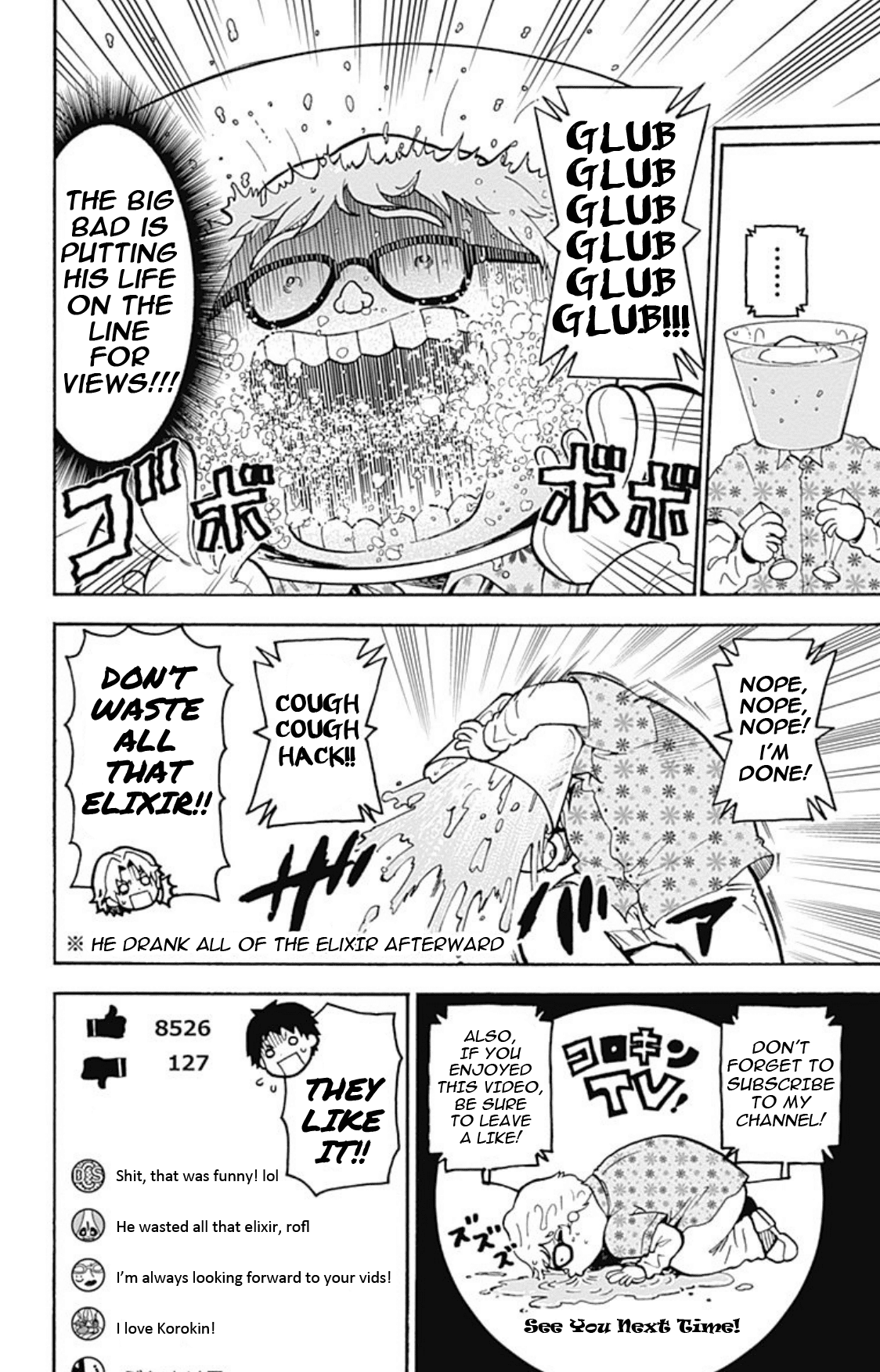 Ansatsu Kyoushitsu Spin-off Koro-sense Q! Chapter 21 page 6 - Chapter 21: Class E & YuuTube
