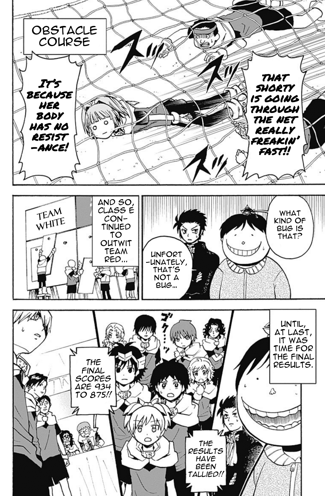Ansatsu Kyoushitsu Spin-off Koro-sense Q! Chapter 22 page 28 - Chapter 22: Sports Festivals & Bugs