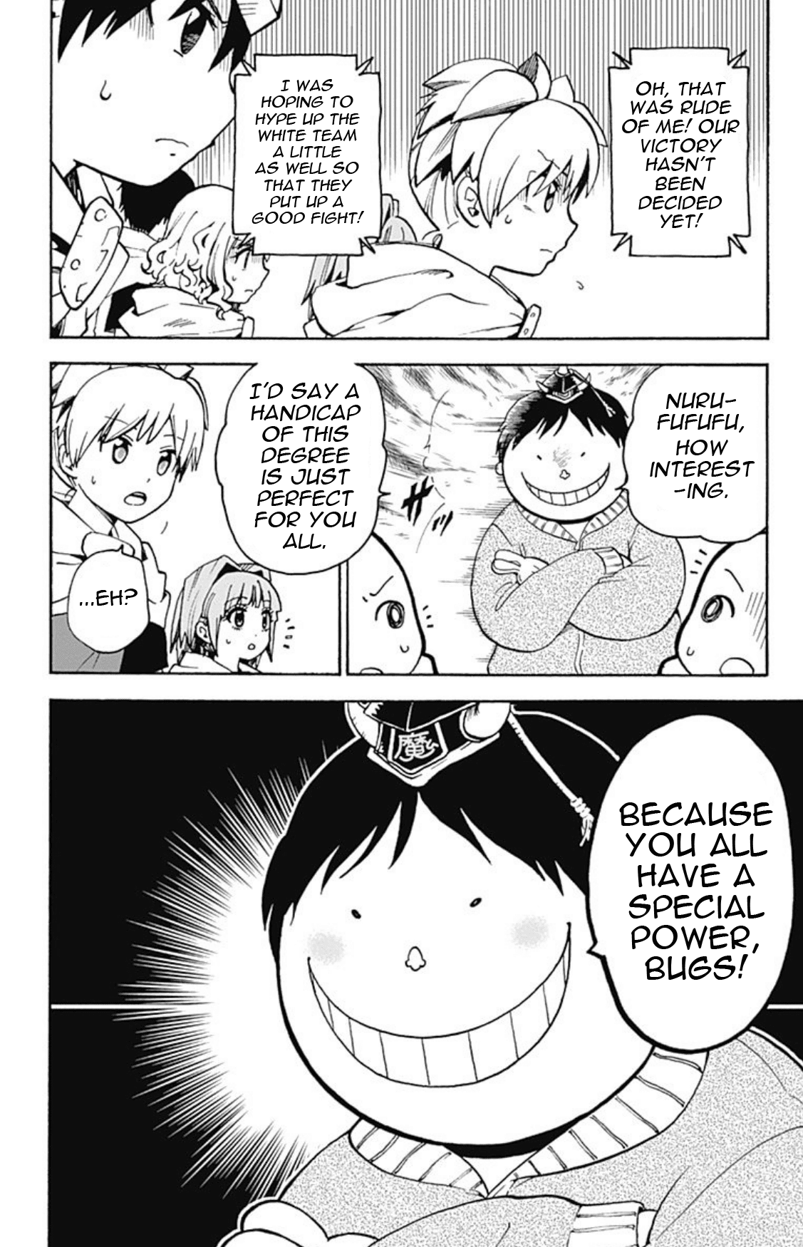 Ansatsu Kyoushitsu Spin-off Koro-sense Q! Chapter 22 page 6 - Chapter 22: Sports Festivals & Bugs