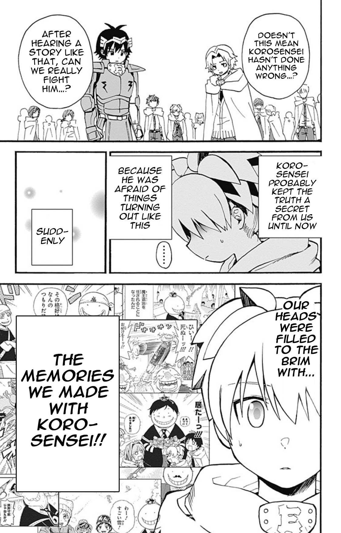 Ansatsu Kyoushitsu Spin-off Koro-sense Q! Chapter 23 page 26 - Chapter 23: Korosensei's Past