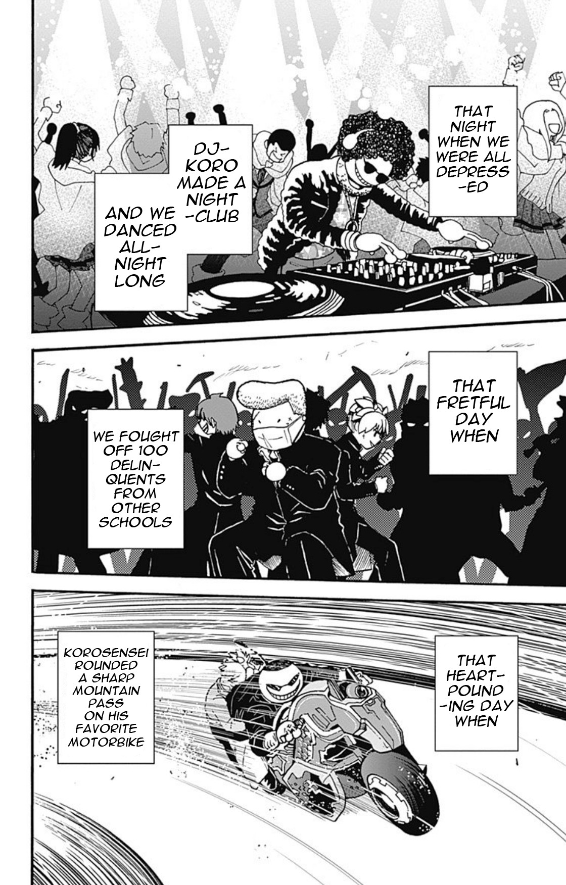 Ansatsu Kyoushitsu Spin-off Koro-sense Q! Chapter 23 page 27 - Chapter 23: Korosensei's Past