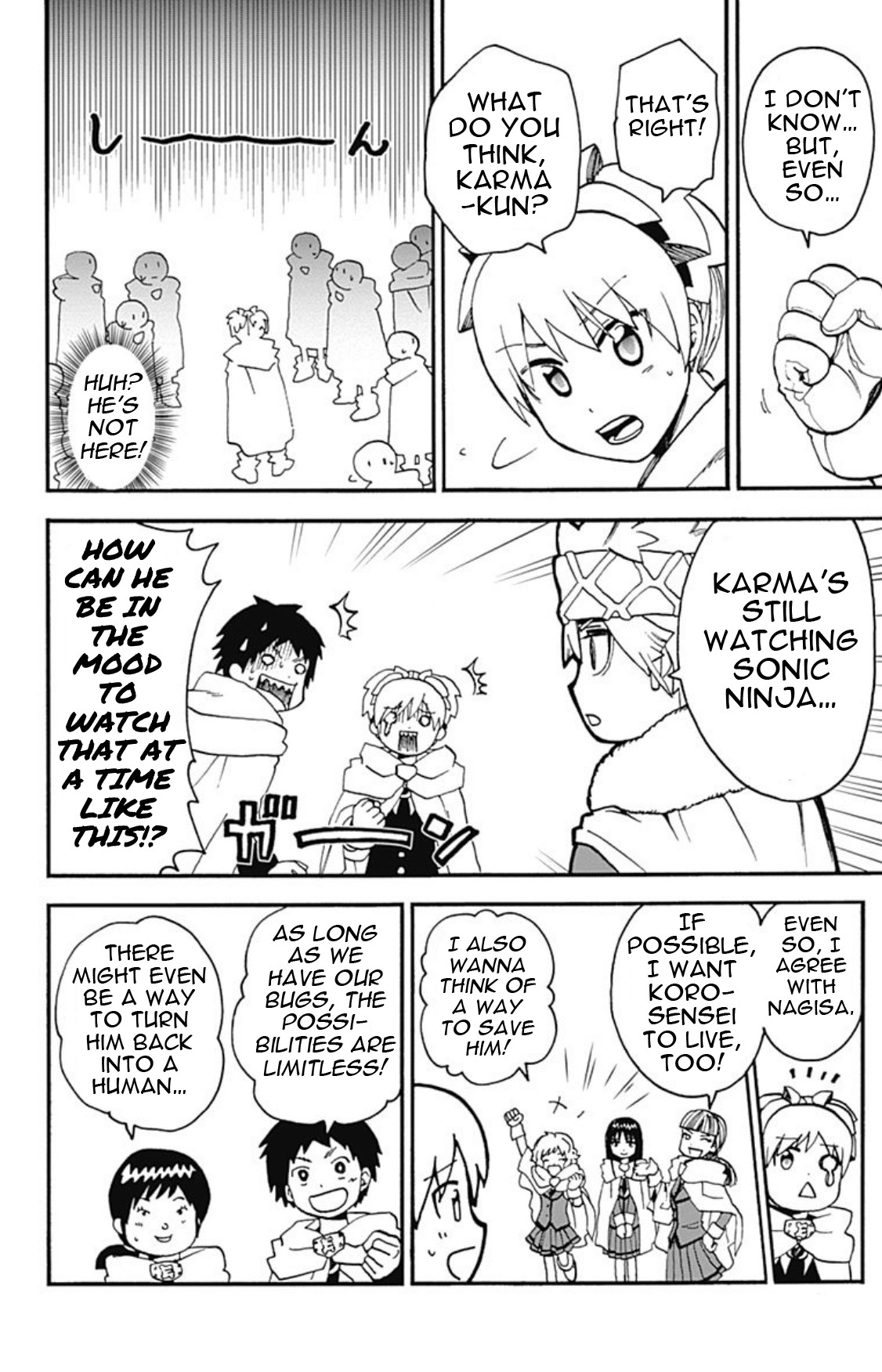 Ansatsu Kyoushitsu Spin-off Koro-sense Q! Chapter 23 page 31 - Chapter 23: Korosensei's Past