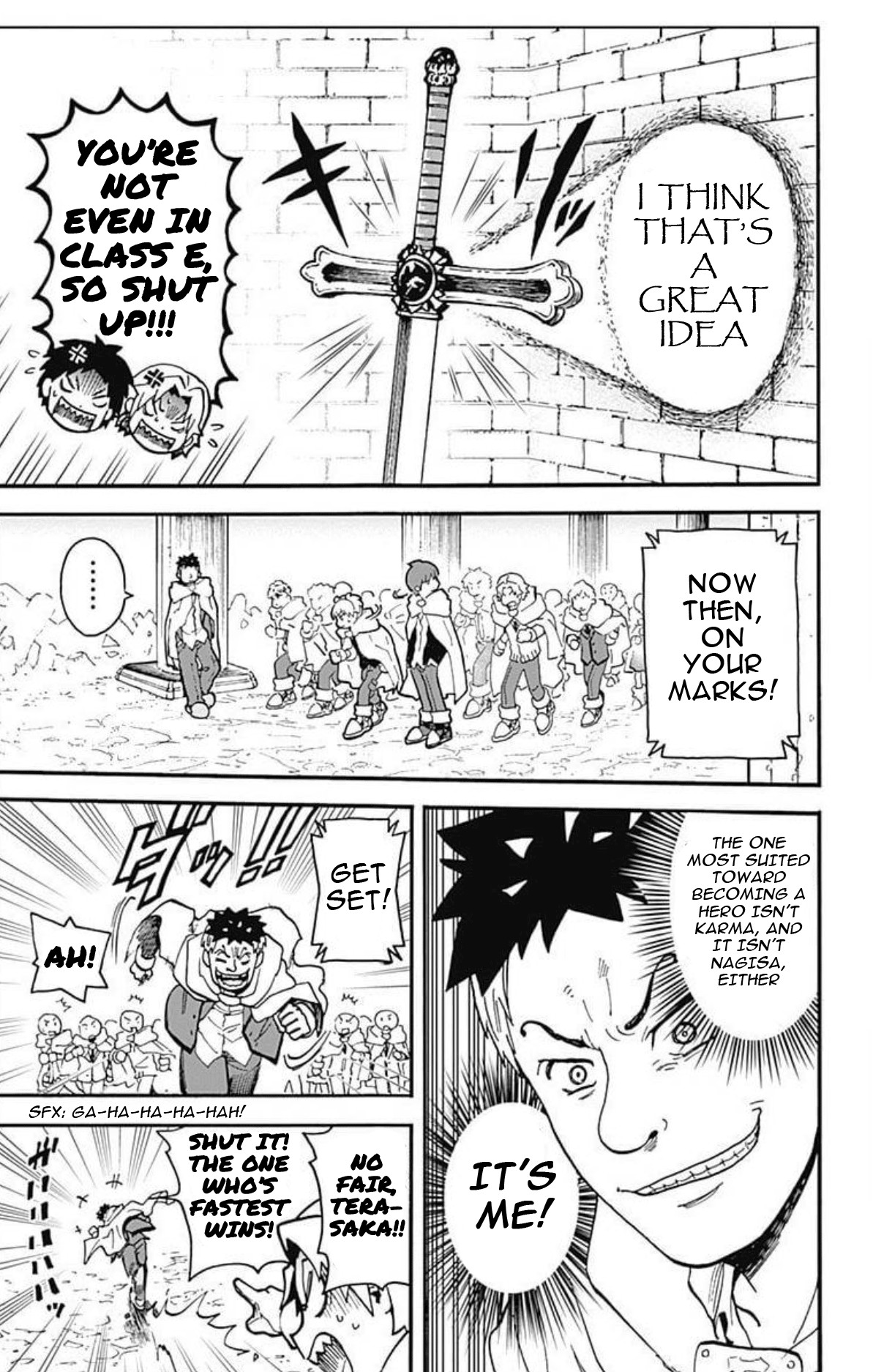 Ansatsu Kyoushitsu Spin-off Koro-sense Q! Chapter 24 page 11 - Chapter 24: Nagisa vs Karma