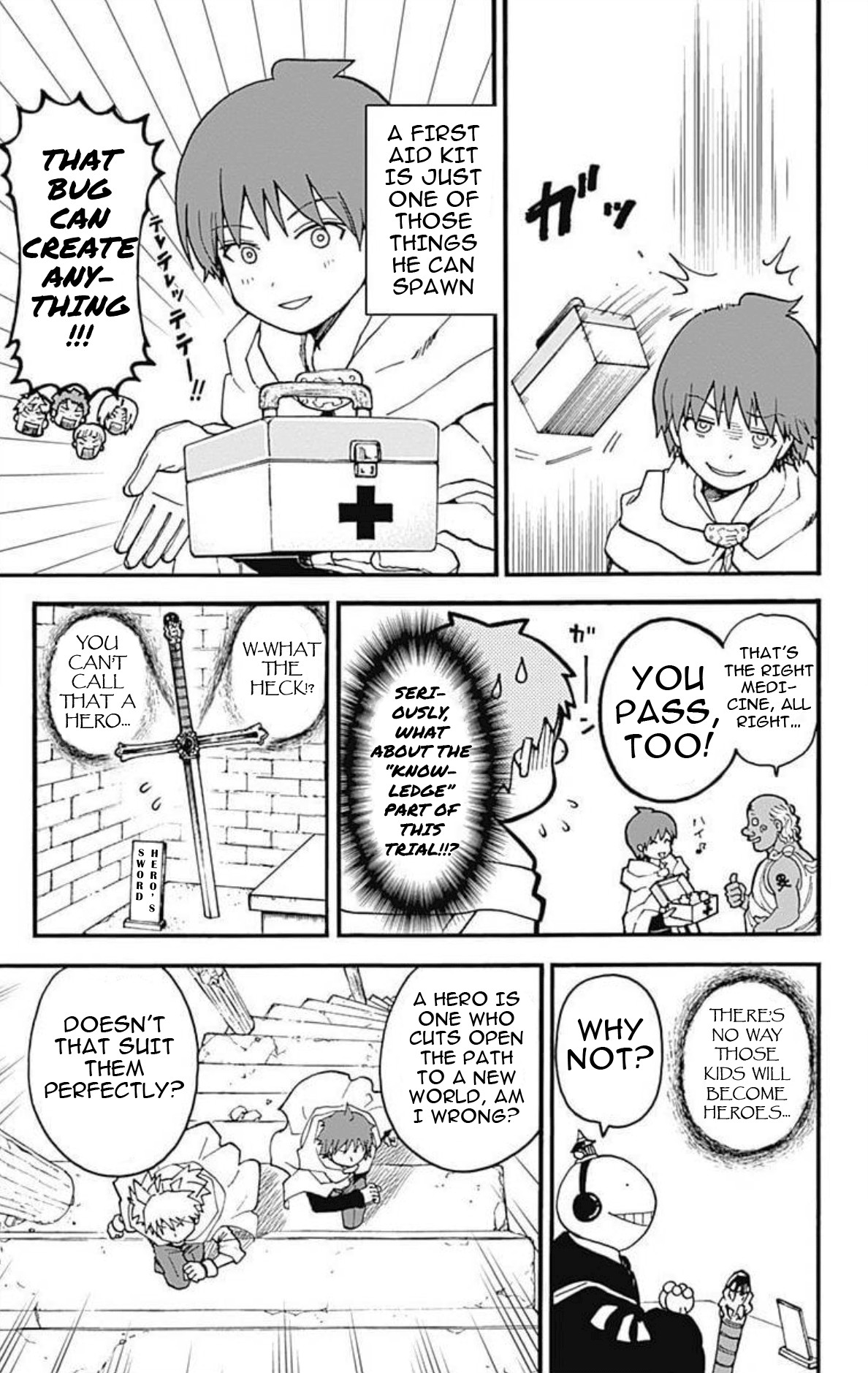 Ansatsu Kyoushitsu Spin-off Koro-sense Q! Chapter 24 page 27 - Chapter 24: Nagisa vs Karma