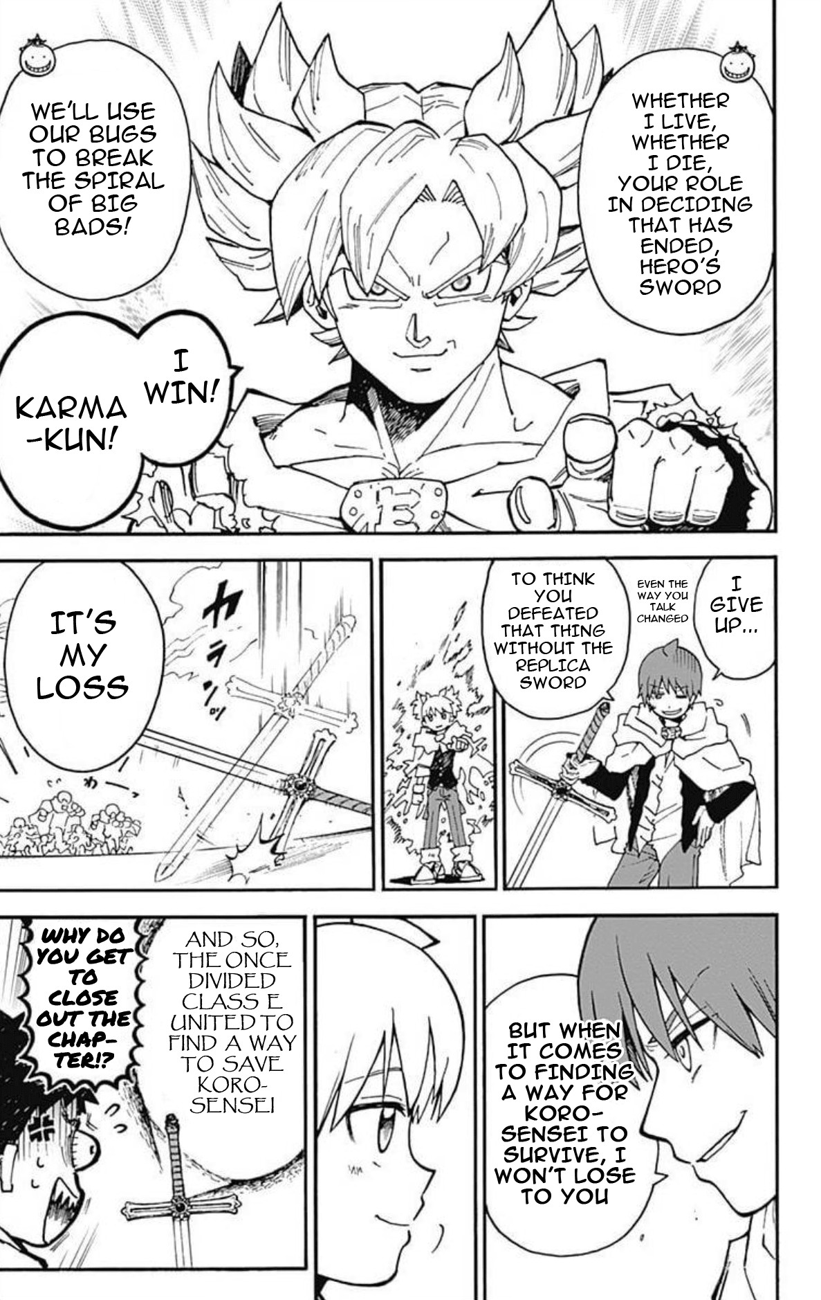 Ansatsu Kyoushitsu Spin-off Koro-sense Q! Chapter 24 page 31 - Chapter 24: Nagisa vs Karma