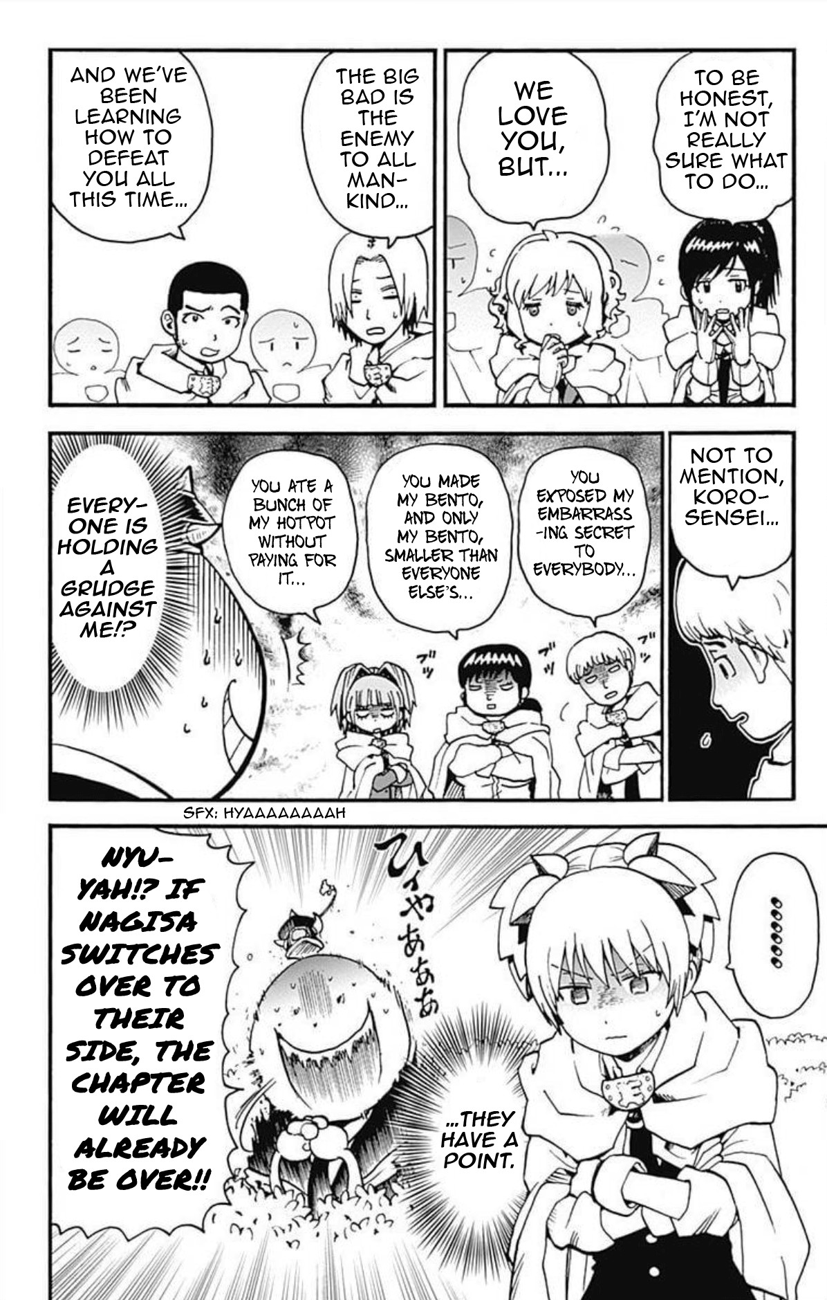 Ansatsu Kyoushitsu Spin-off Koro-sense Q! Chapter 24 page 4 - Chapter 24: Nagisa vs Karma