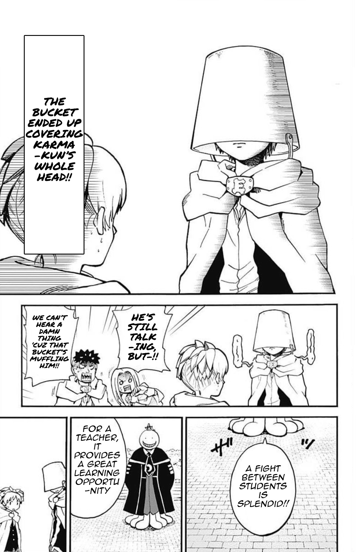 Ansatsu Kyoushitsu Spin-off Koro-sense Q! Chapter 24 page 7 - Chapter 24: Nagisa vs Karma