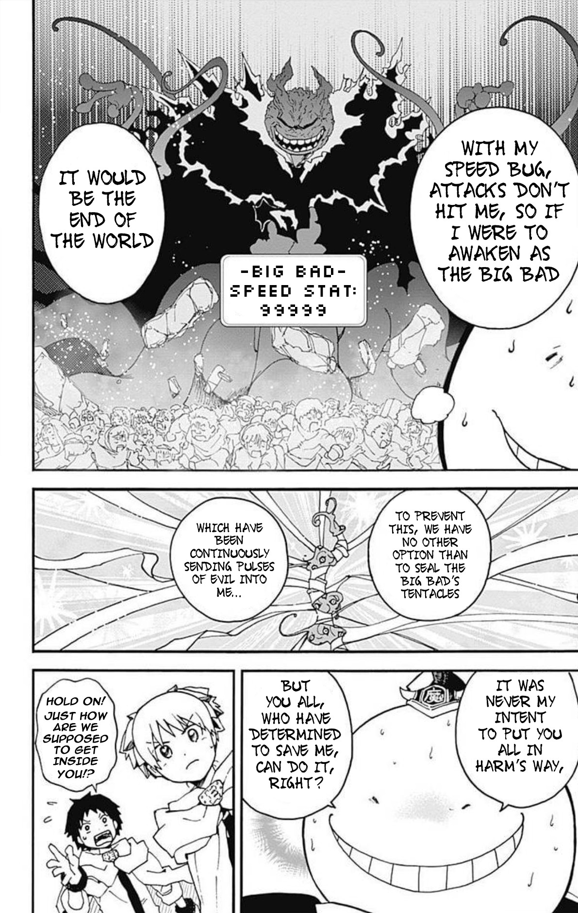 Ansatsu Kyoushitsu Spin-off Koro-sense Q! Chapter 25 page 11 - Chapter 25: Find the Big Bad's Tentacles