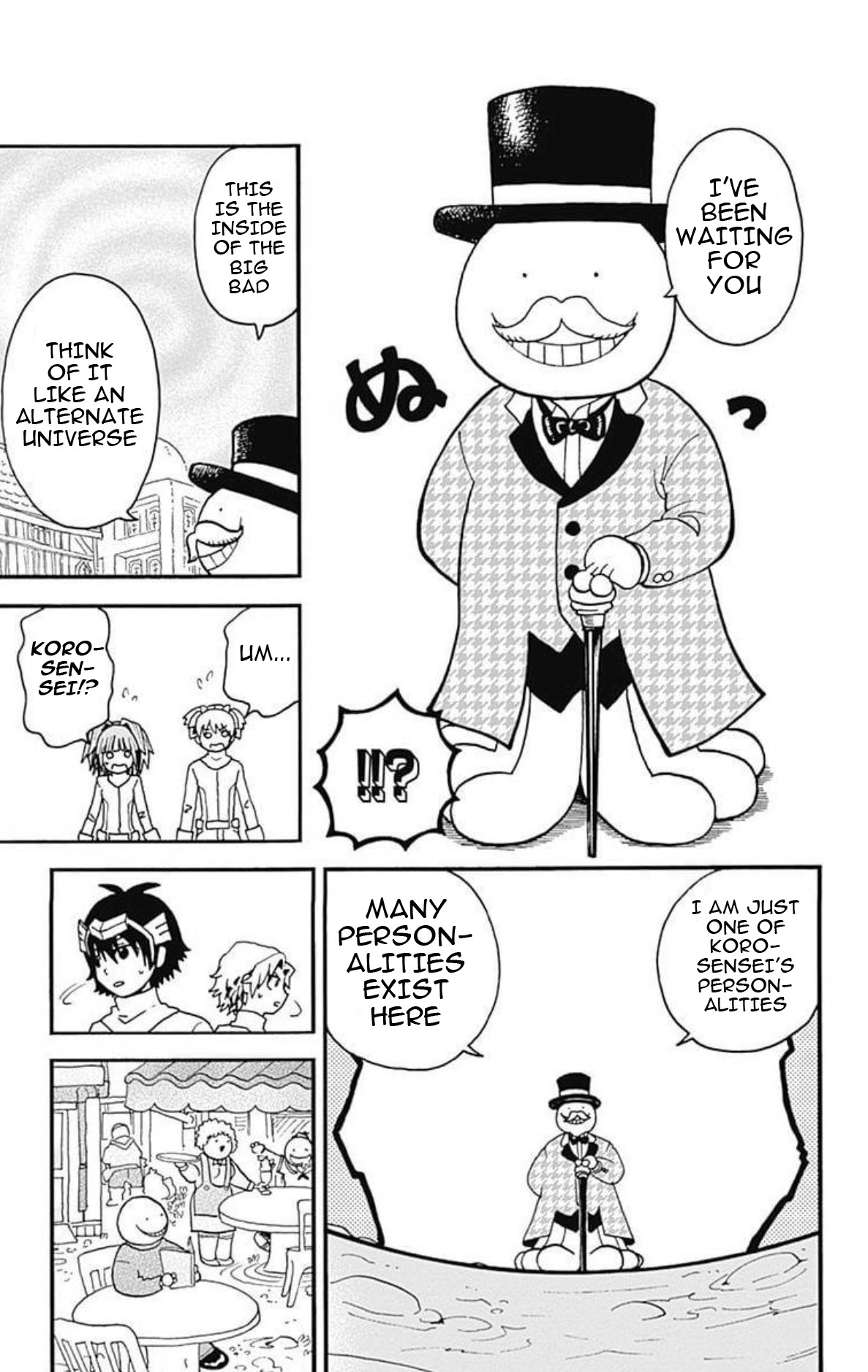 Ansatsu Kyoushitsu Spin-off Koro-sense Q! Chapter 25 page 16 - Chapter 25: Find the Big Bad's Tentacles