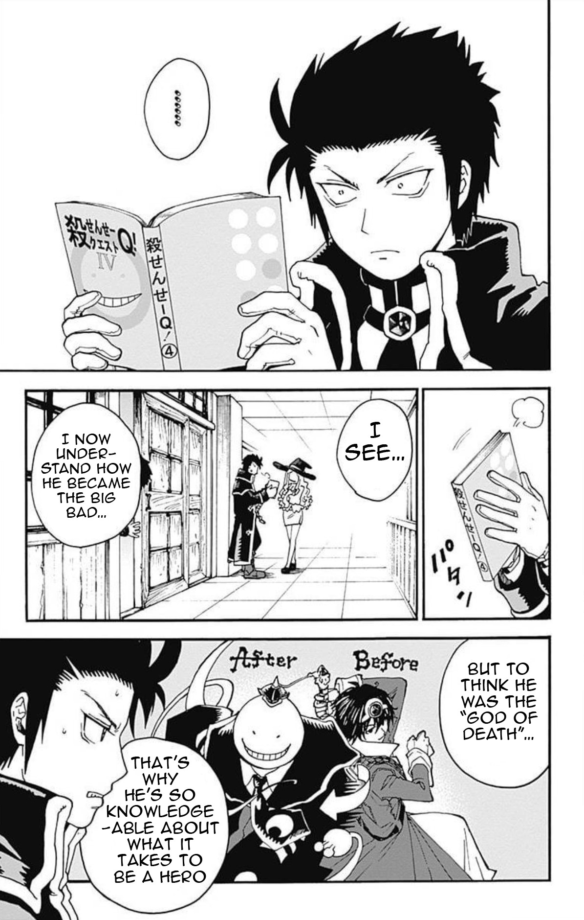 Ansatsu Kyoushitsu Spin-off Koro-sense Q! Chapter 25 page 2 - Chapter 25: Find the Big Bad's Tentacles