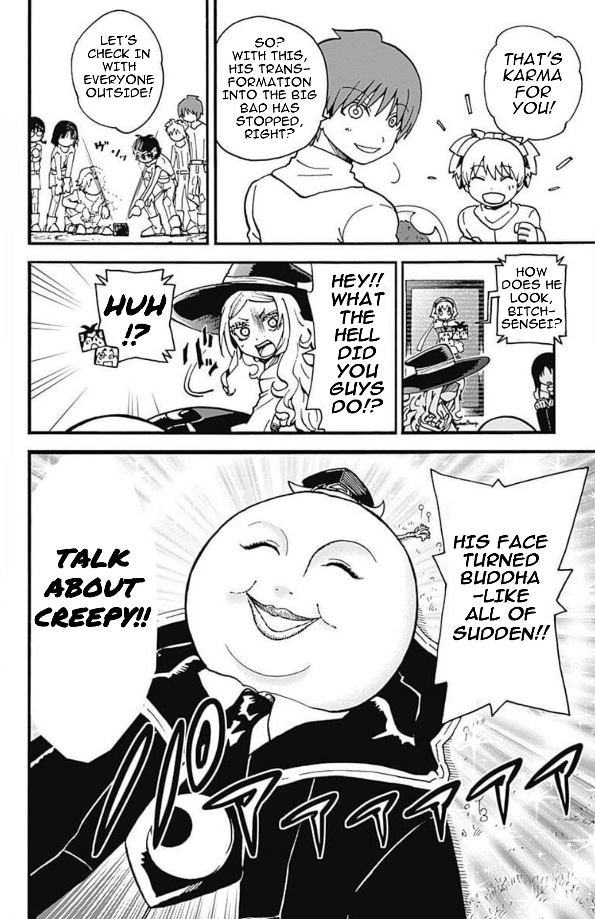Ansatsu Kyoushitsu Spin-off Koro-sense Q! Chapter 25 page 21 - Chapter 25: Find the Big Bad's Tentacles