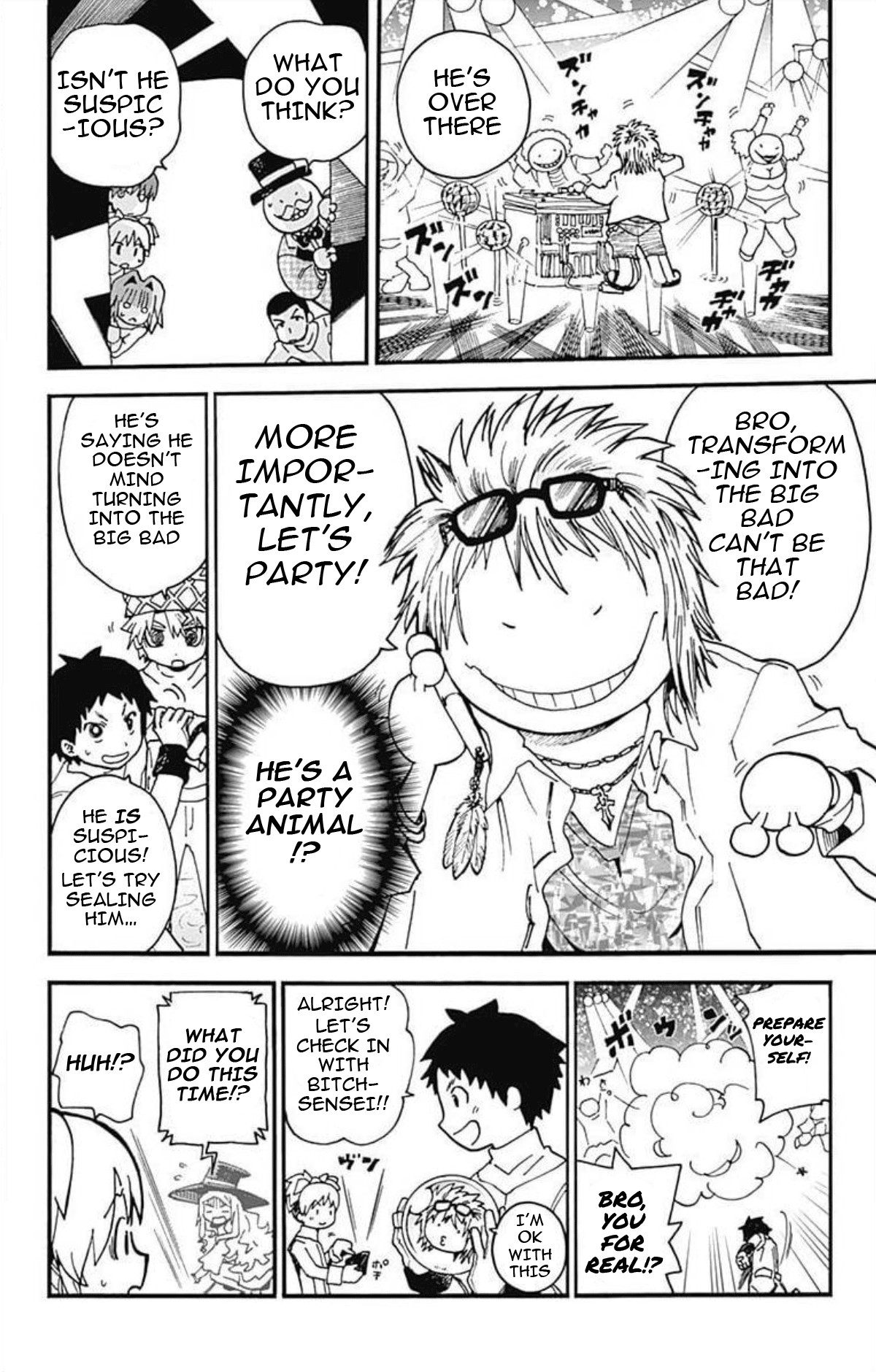 Ansatsu Kyoushitsu Spin-off Koro-sense Q! Chapter 25 page 23 - Chapter 25: Find the Big Bad's Tentacles