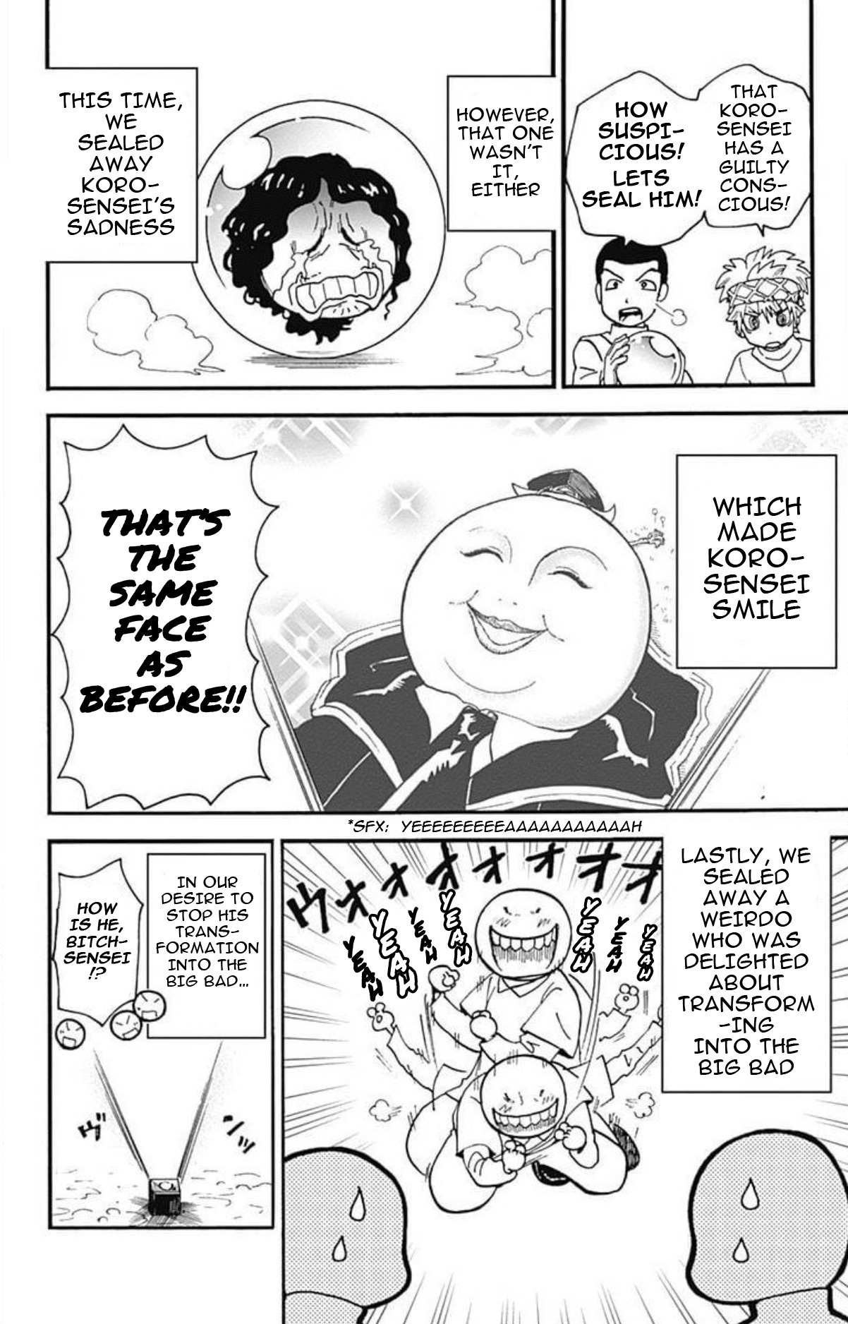 Ansatsu Kyoushitsu Spin-off Koro-sense Q! Chapter 25 page 25 - Chapter 25: Find the Big Bad's Tentacles