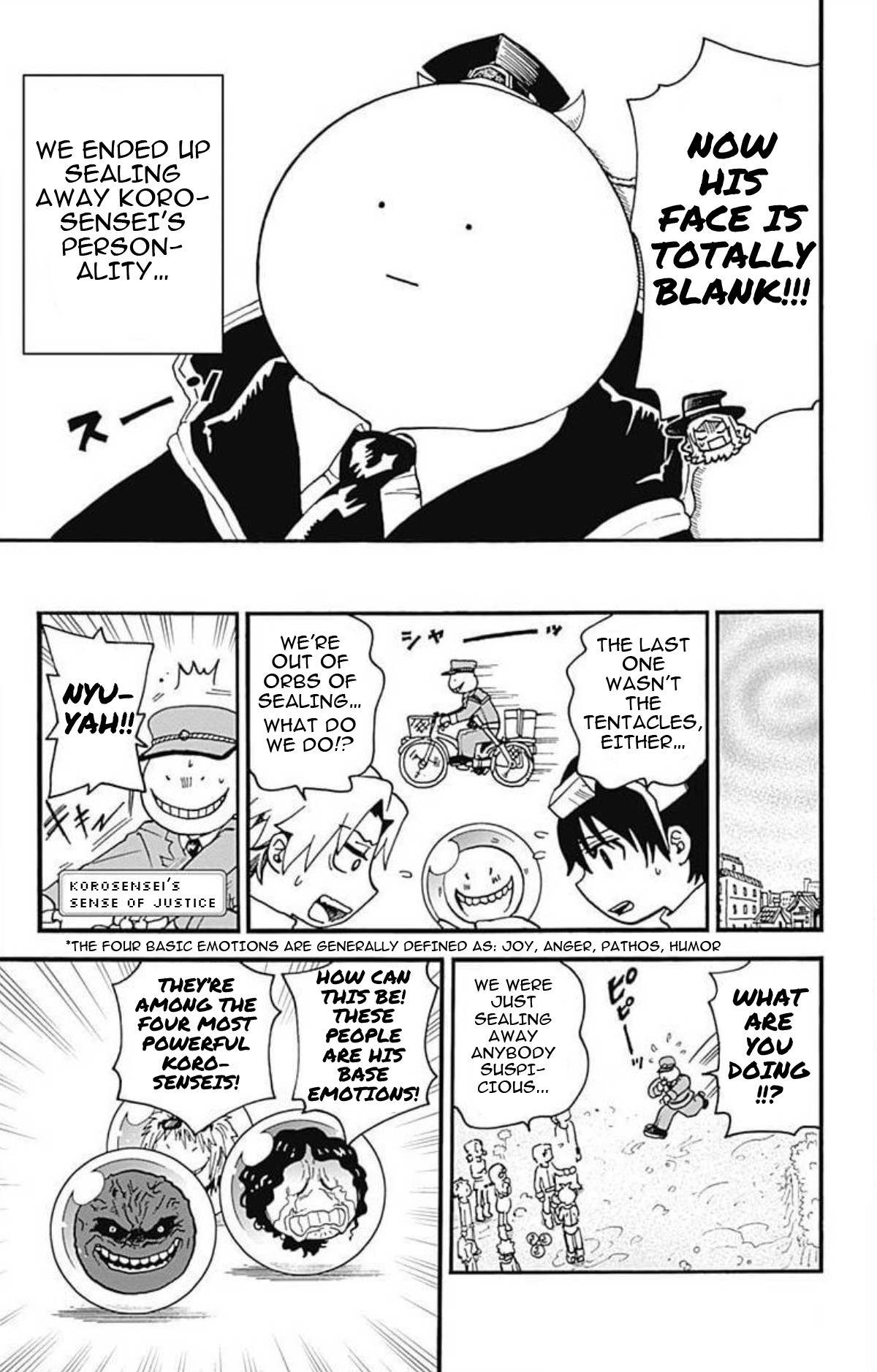 Ansatsu Kyoushitsu Spin-off Koro-sense Q! Chapter 25 page 26 - Chapter 25: Find the Big Bad's Tentacles