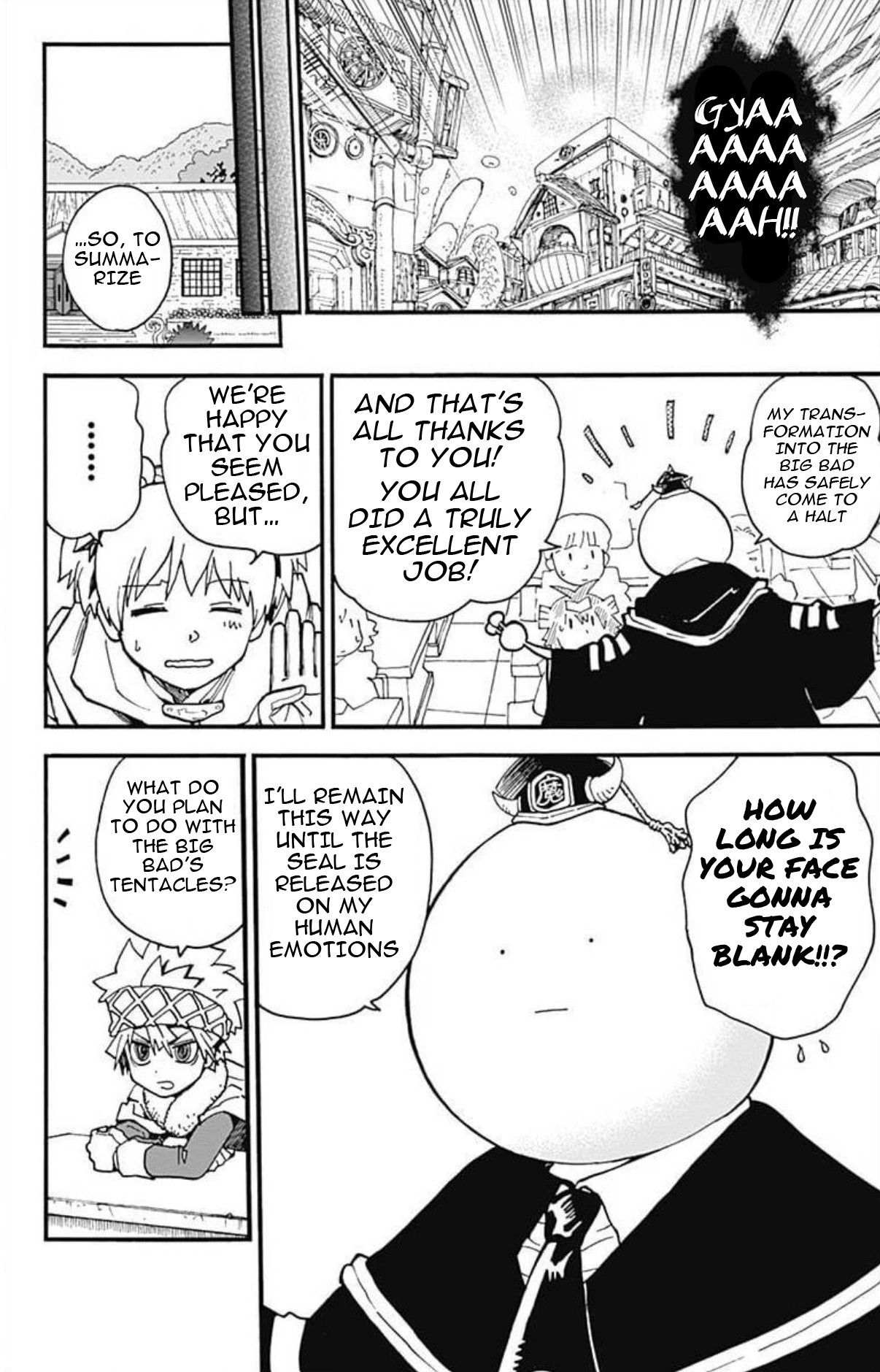 Ansatsu Kyoushitsu Spin-off Koro-sense Q! Chapter 25 page 31 - Chapter 25: Find the Big Bad's Tentacles
