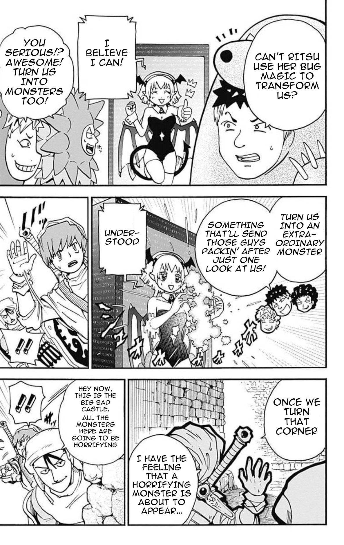Ansatsu Kyoushitsu Spin-off Koro-sense Q! Chapter 26 page 18 - Chapter 26: The Big Bad Castle's Line of Defense